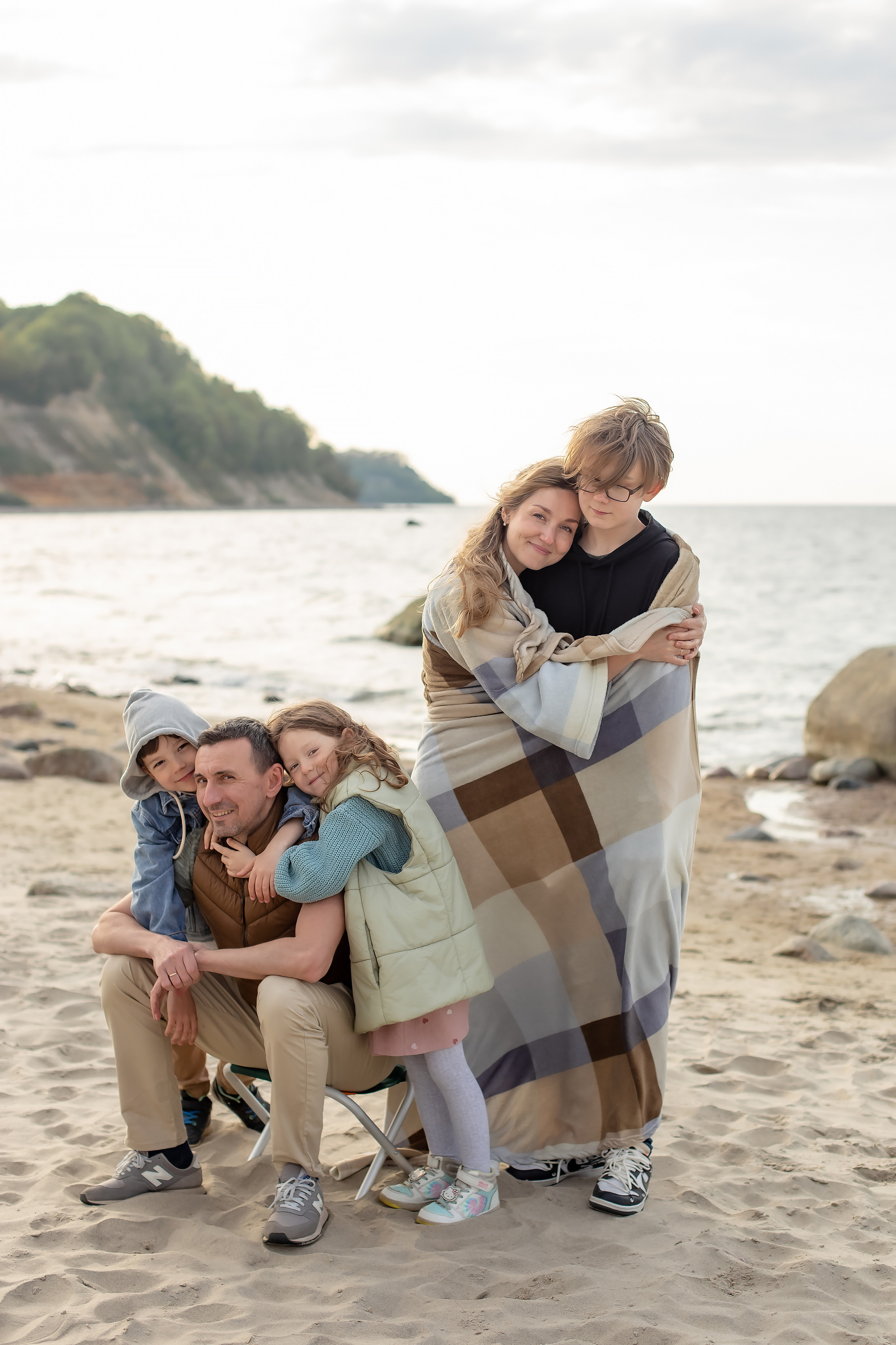 Елена, Дима, Леша, Саша, Маша и Бим. Филинская. Фотограф в Калининграде Решетникова Алина