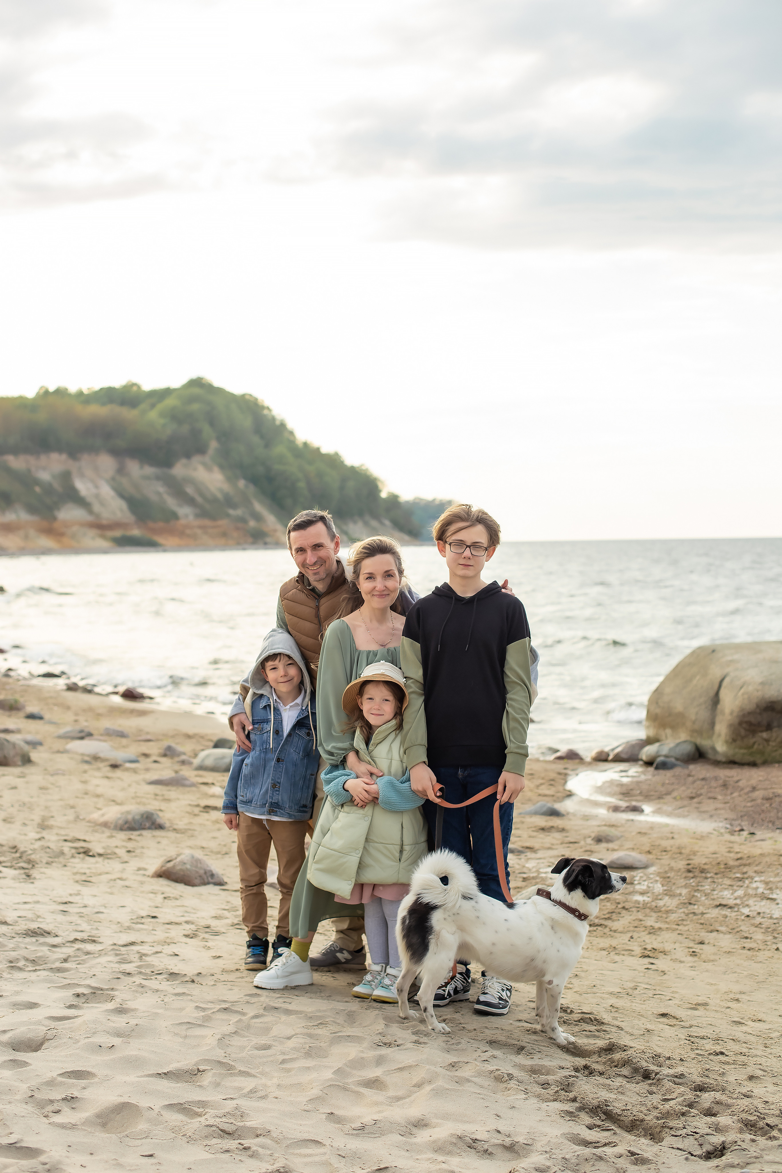 Елена, Дима, Леша, Саша, Маша и Бим. Филинская. Фотограф в Калининграде Решетникова Алина