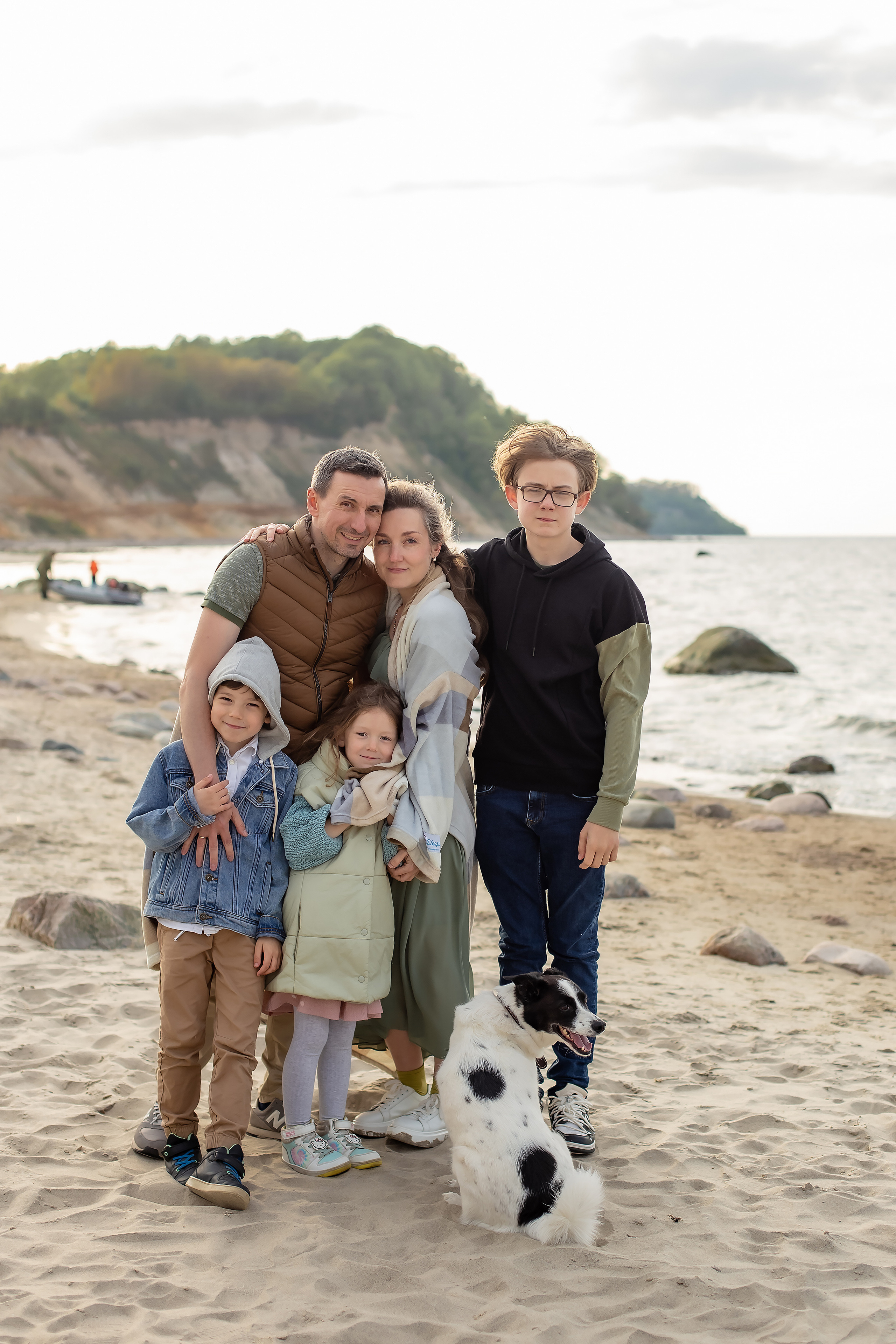 Елена, Дима, Леша, Саша, Маша и Бим. Филинская. Фотограф в Калининграде Решетникова Алина