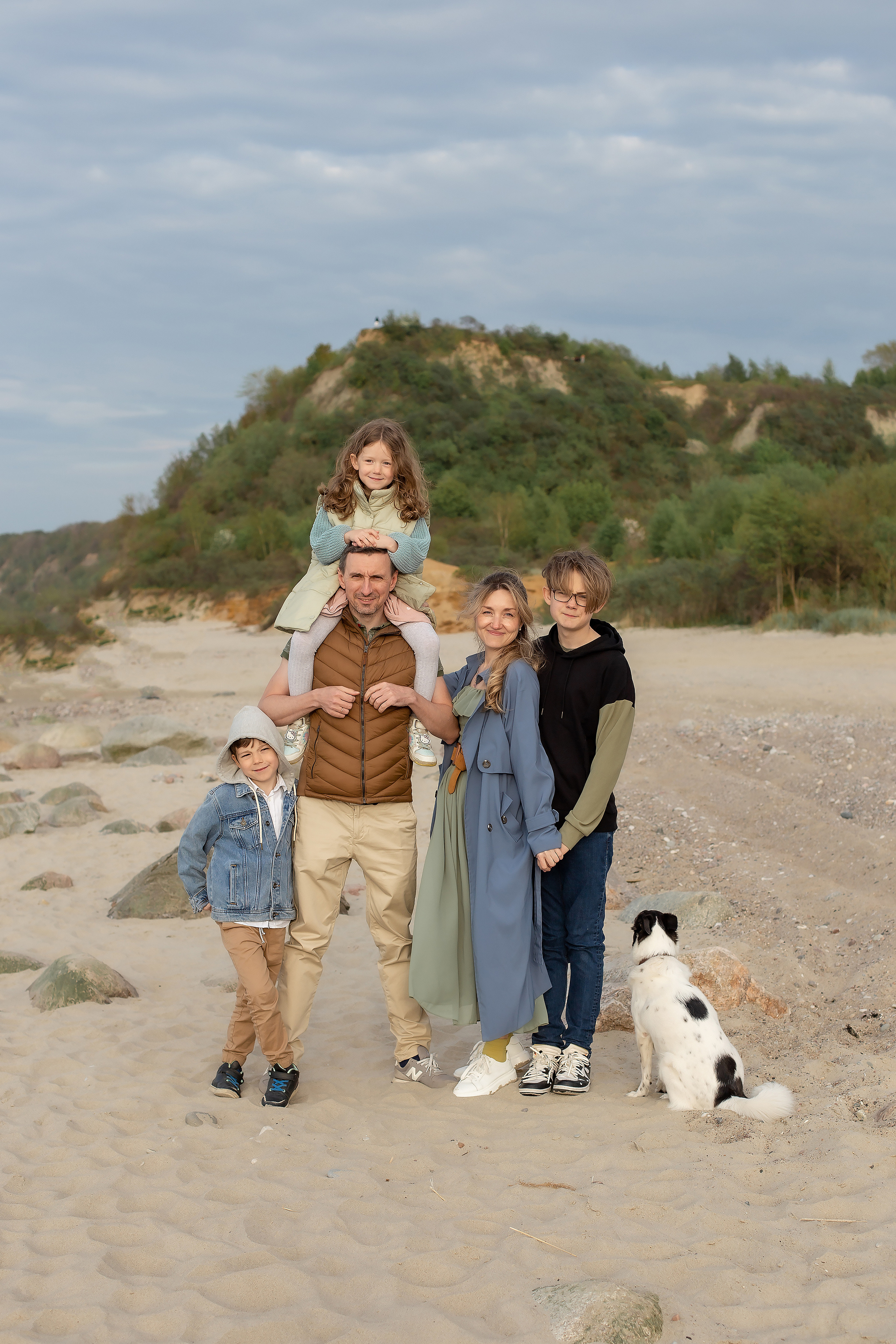 Елена, Дима, Леша, Саша, Маша и Бим. Филинская. Фотограф в Калининграде Решетникова Алина