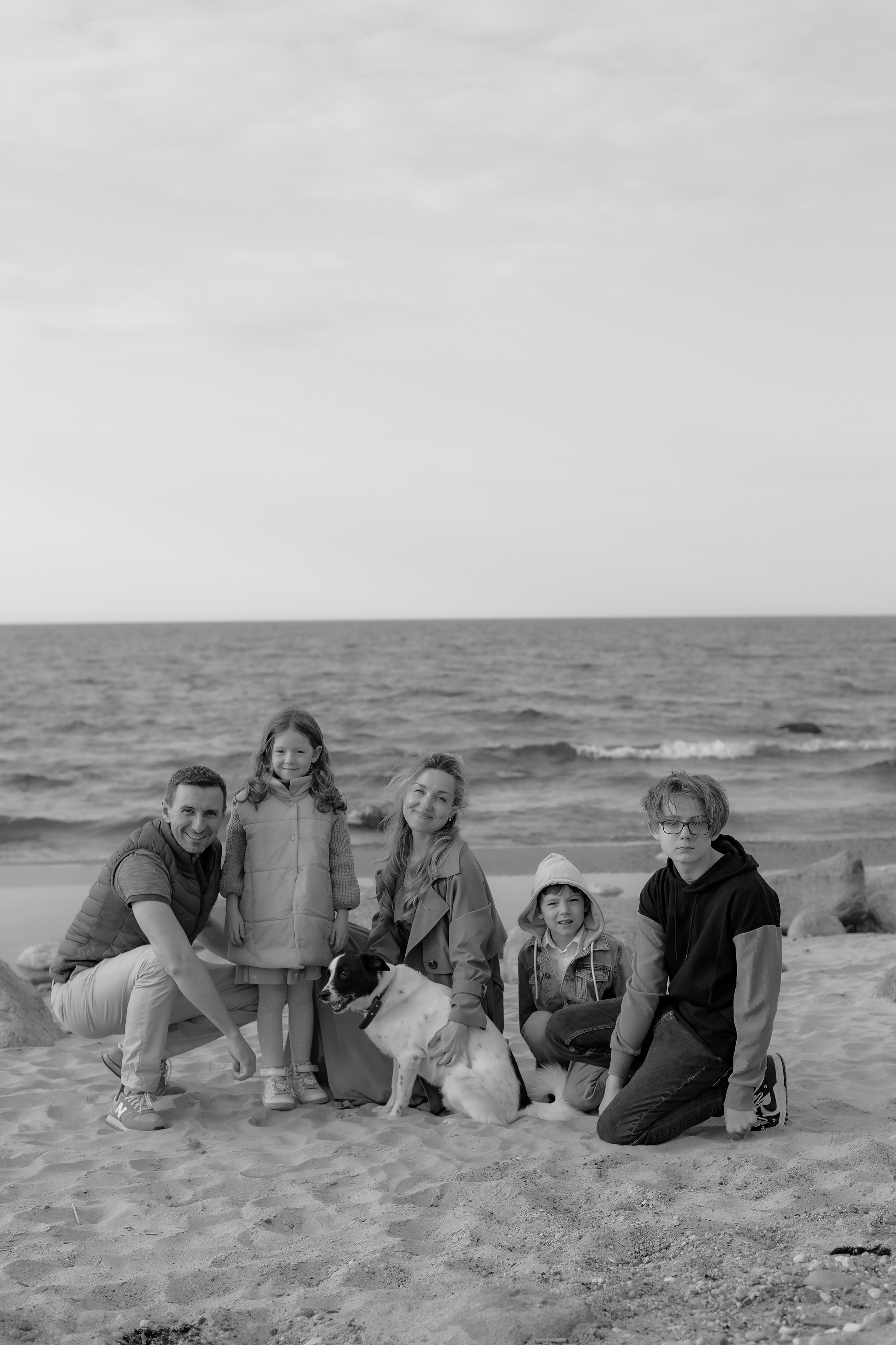 Елена, Дима, Леша, Саша, Маша и Бим. Филинская. Фотограф в Калининграде Решетникова Алина