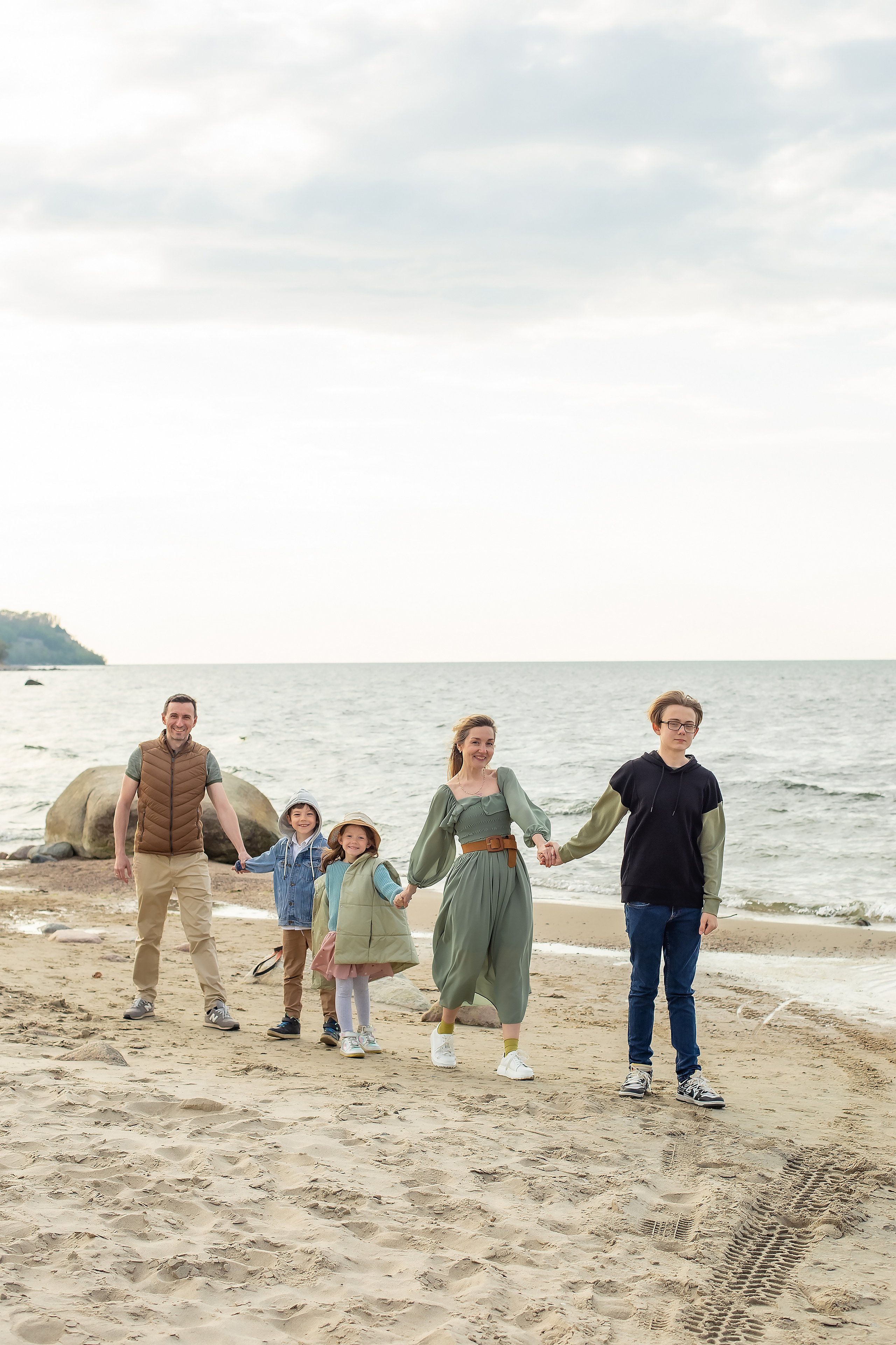 Елена, Дима, Леша, Саша, Маша и Бим. Филинская. Фотограф в Калининграде Решетникова Алина