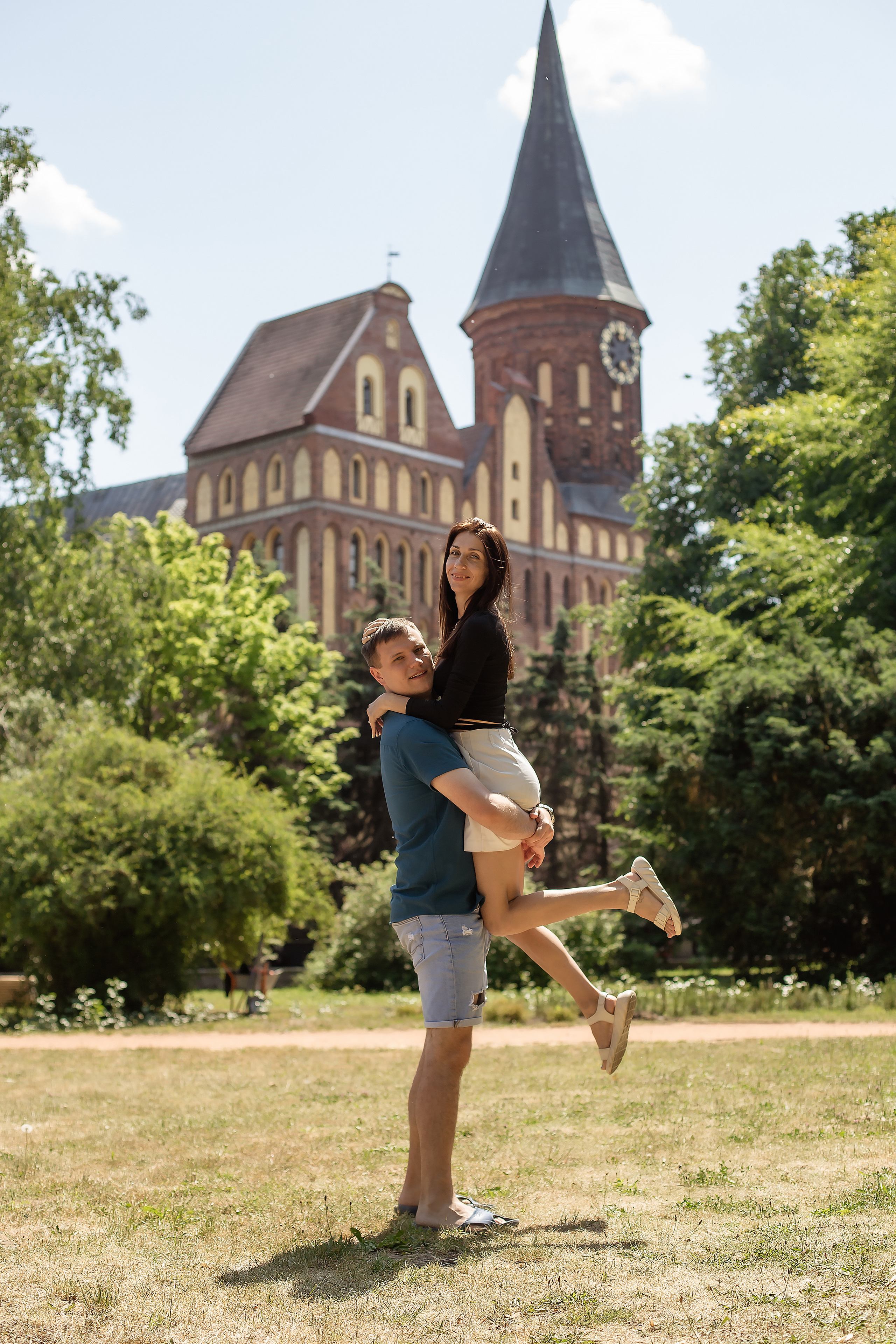 Ксения и Иван. На Канта. Фотограф в Калининграде Решетникова Алина