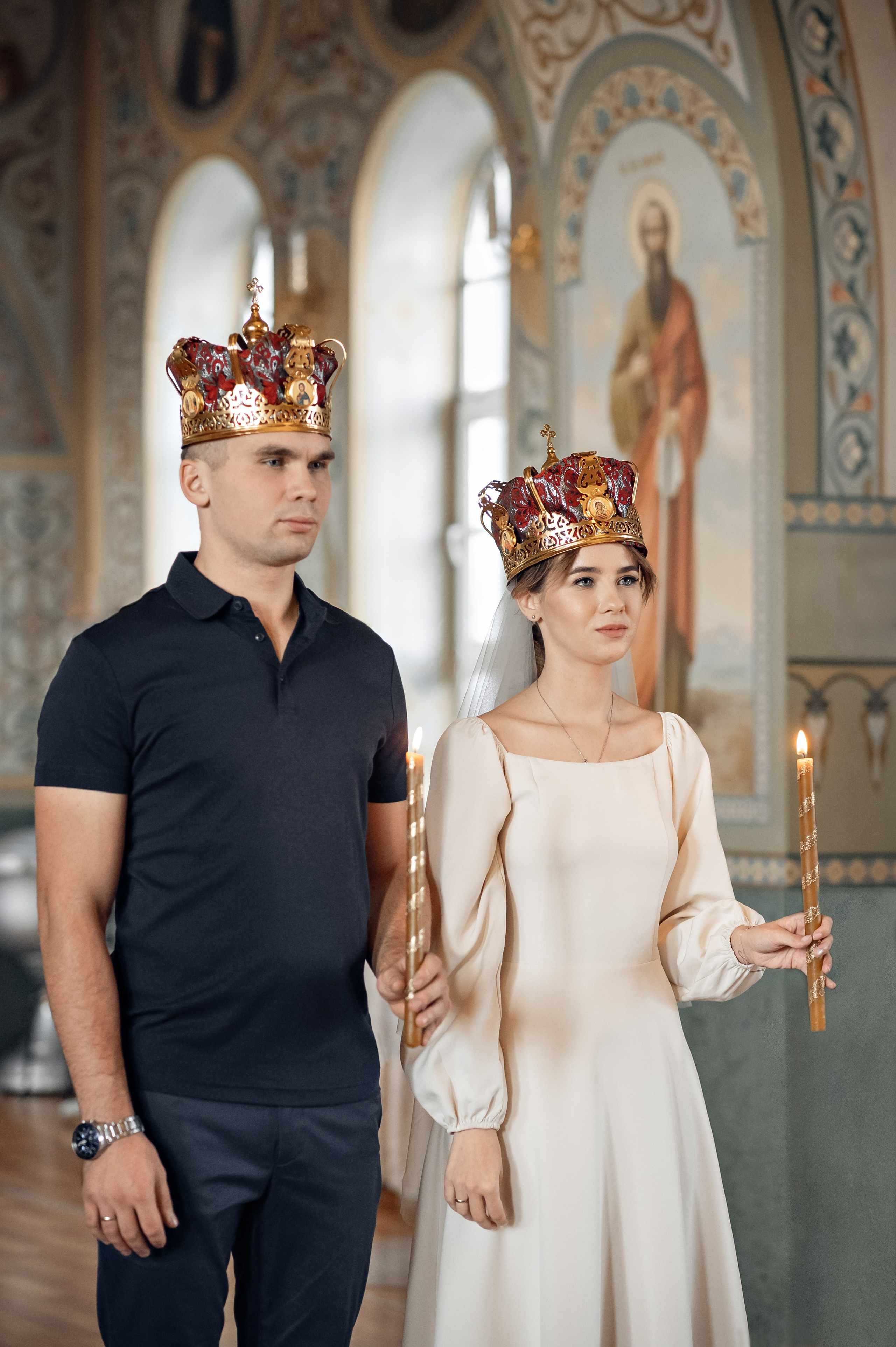 Венчание в храме Иоанна Богослова. Церковный фотограф на Таинство Крещения и Венчания в Оренбурге и Оренбургской области Екатерина Белкина