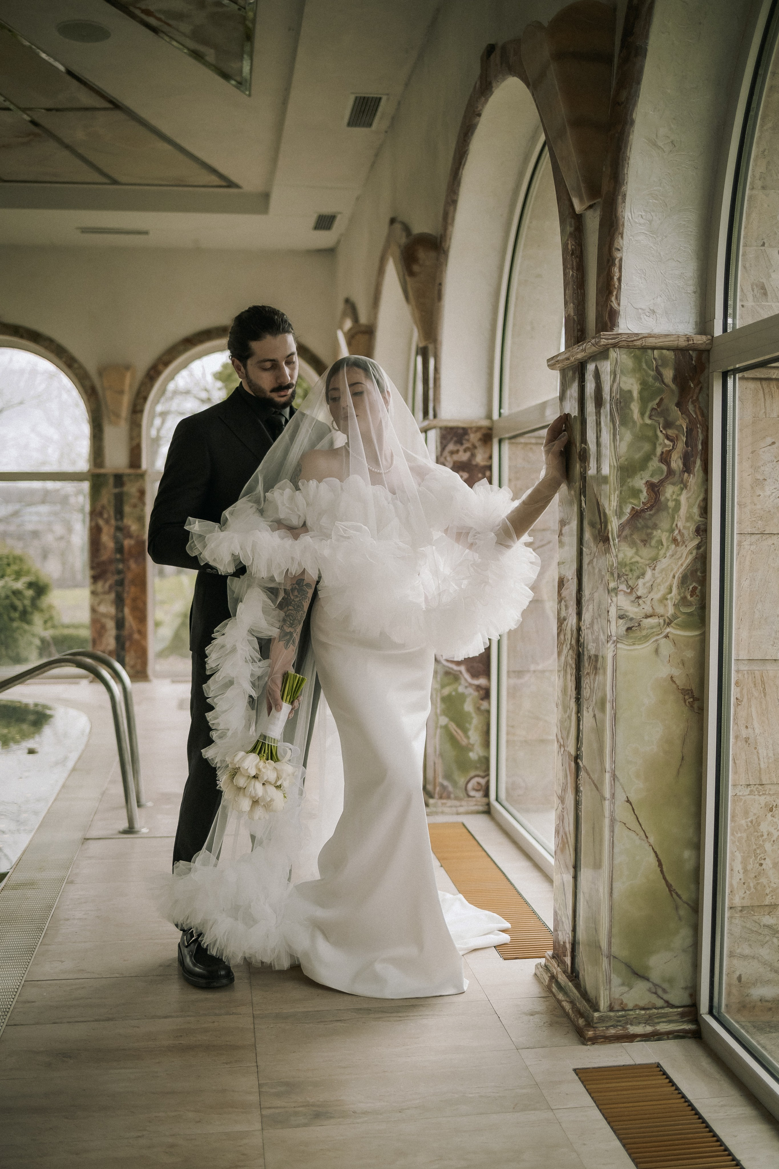 Аль-Барр и Наташа. Невероятная история. Свадебная фотография. Арина Рубах