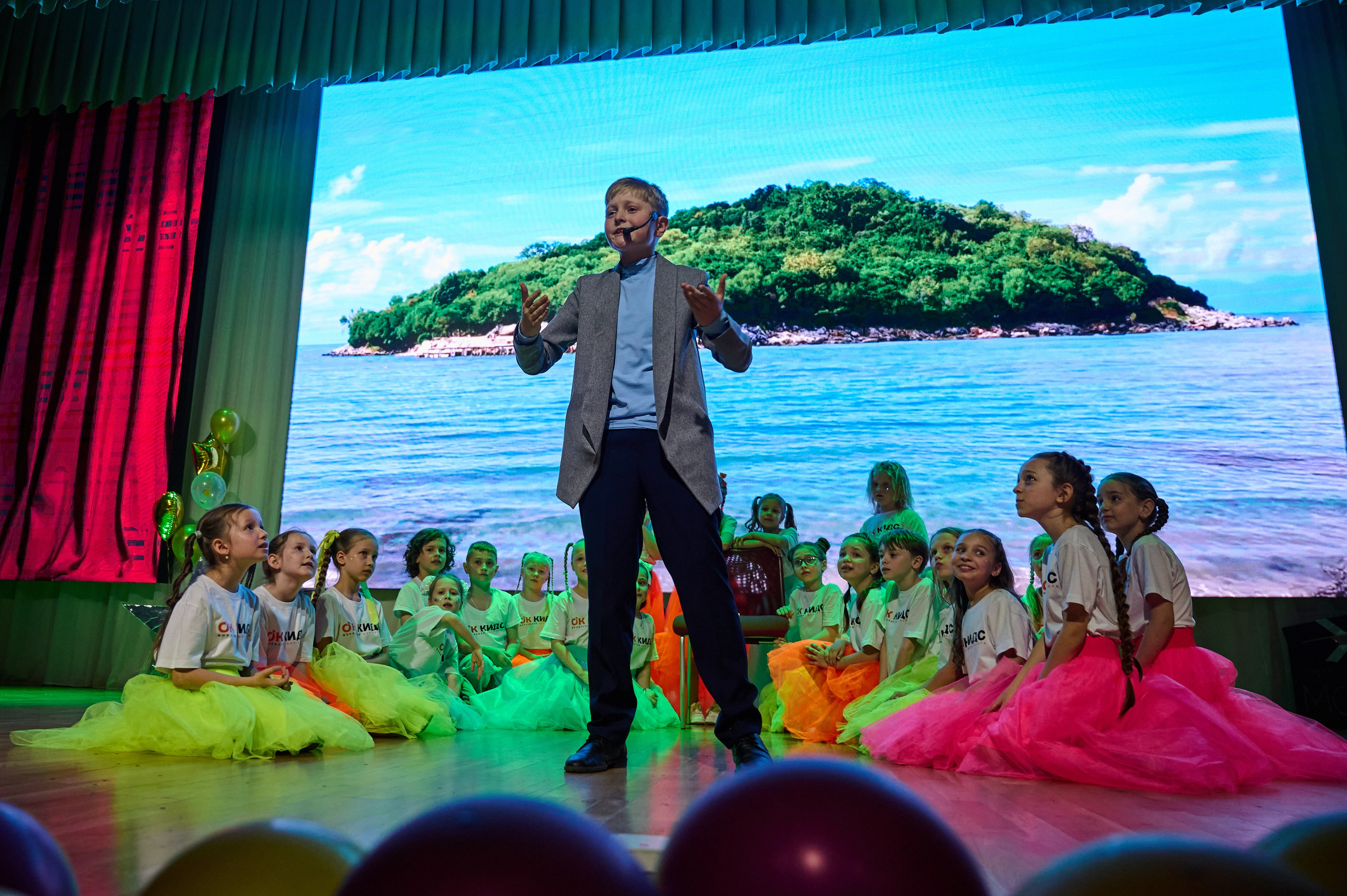 Отчётный концерт OK KIDS. Репортажный фотограф в Санкт-Петербурге Диана Ларченкова