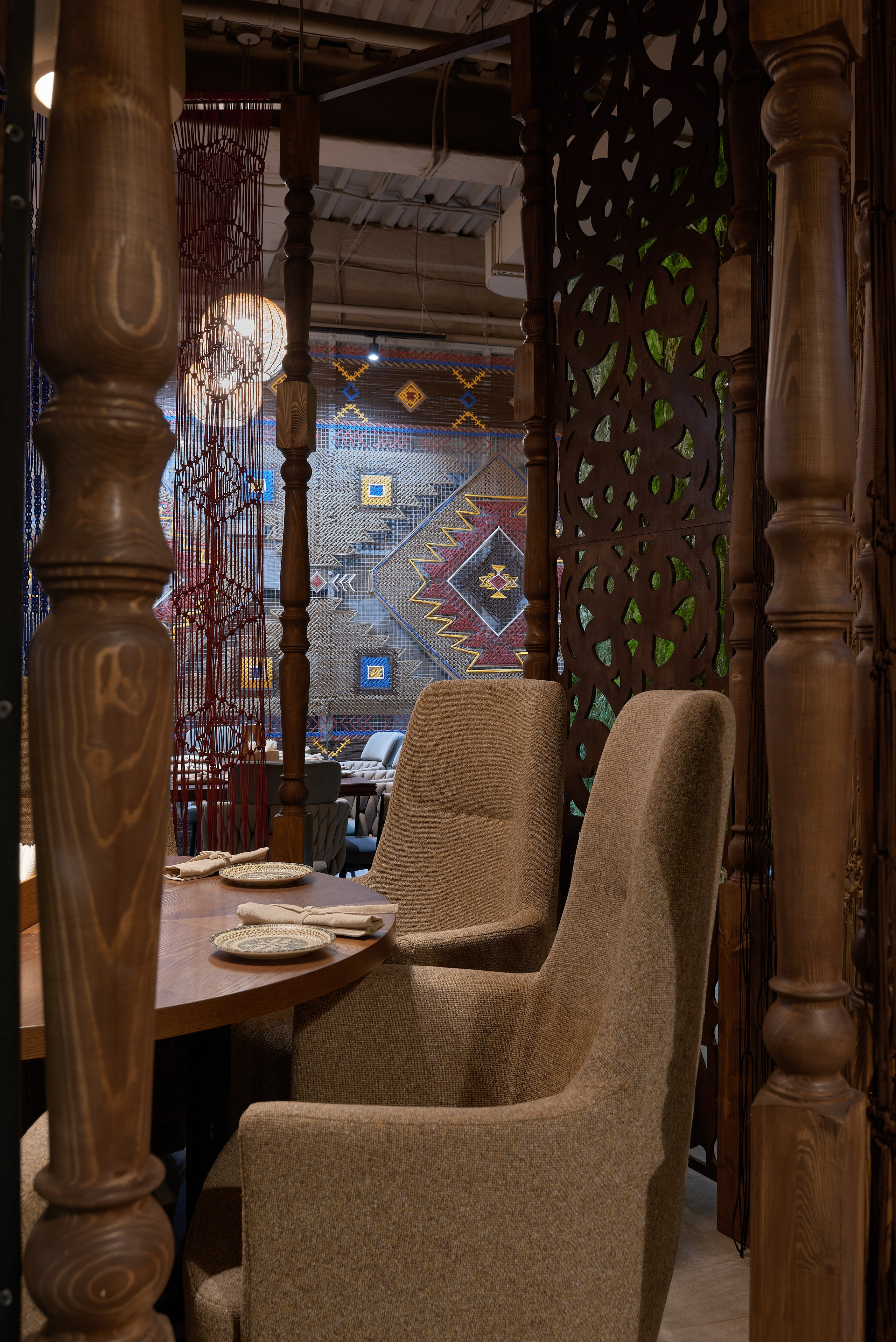 Ресторан Любимый грузинский, Магнитогорск. Абросимов Лев интерьерный и архитектурный фотограф