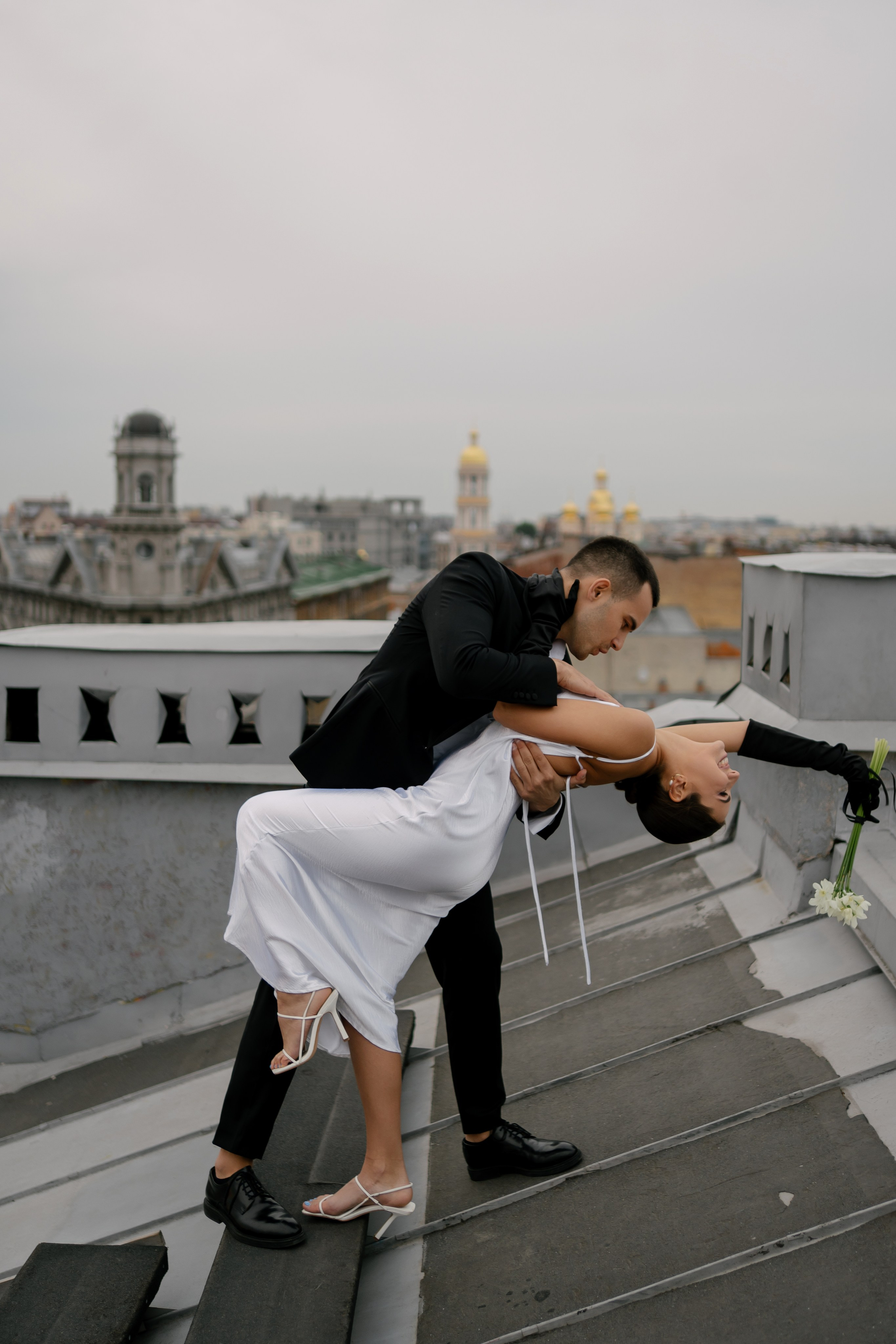 На крышах Питера. Семейный и свадебный фотограф в Красногорске Анастасия Тихонова
