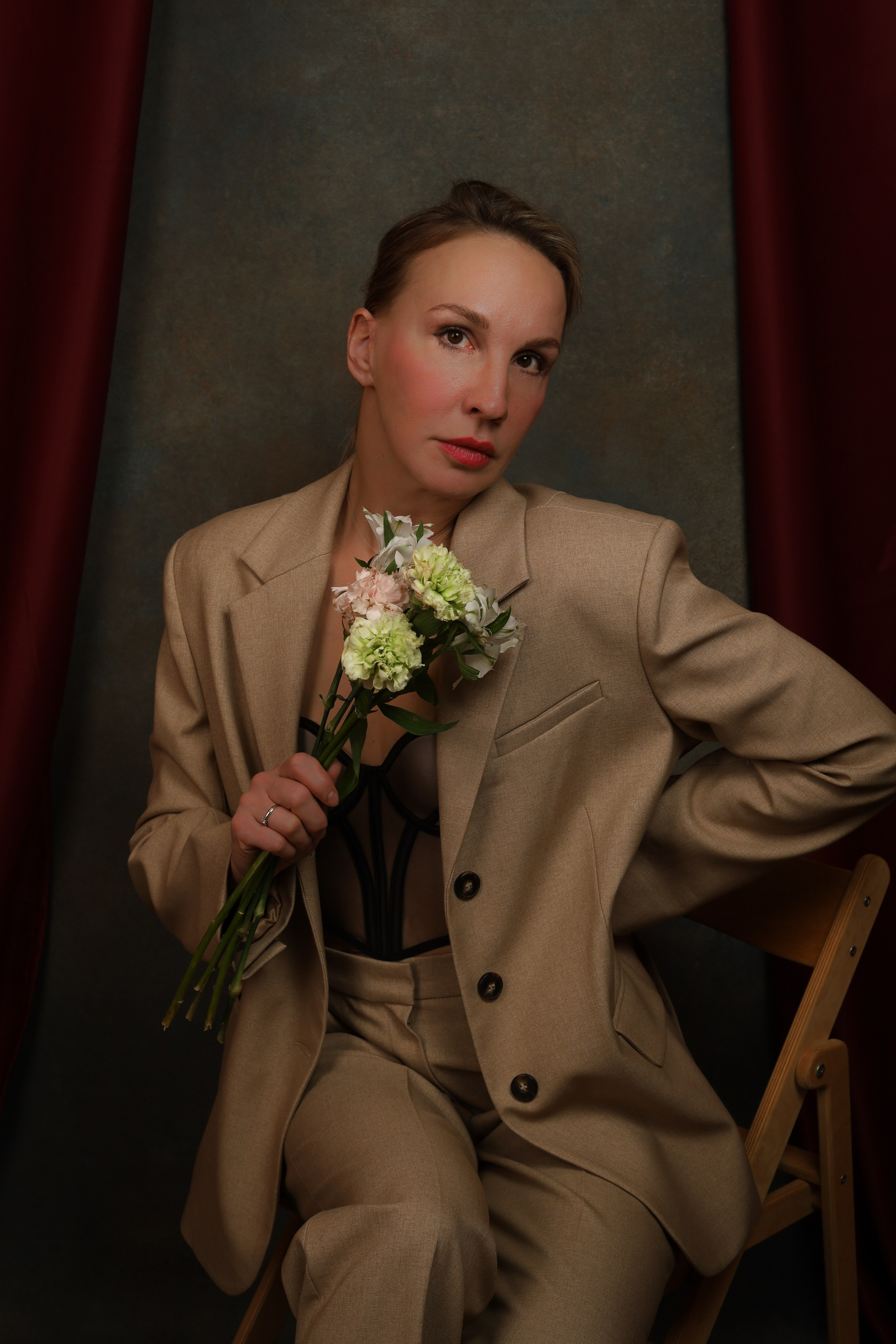 Студийная съемка. Женский портрет. Портфолио