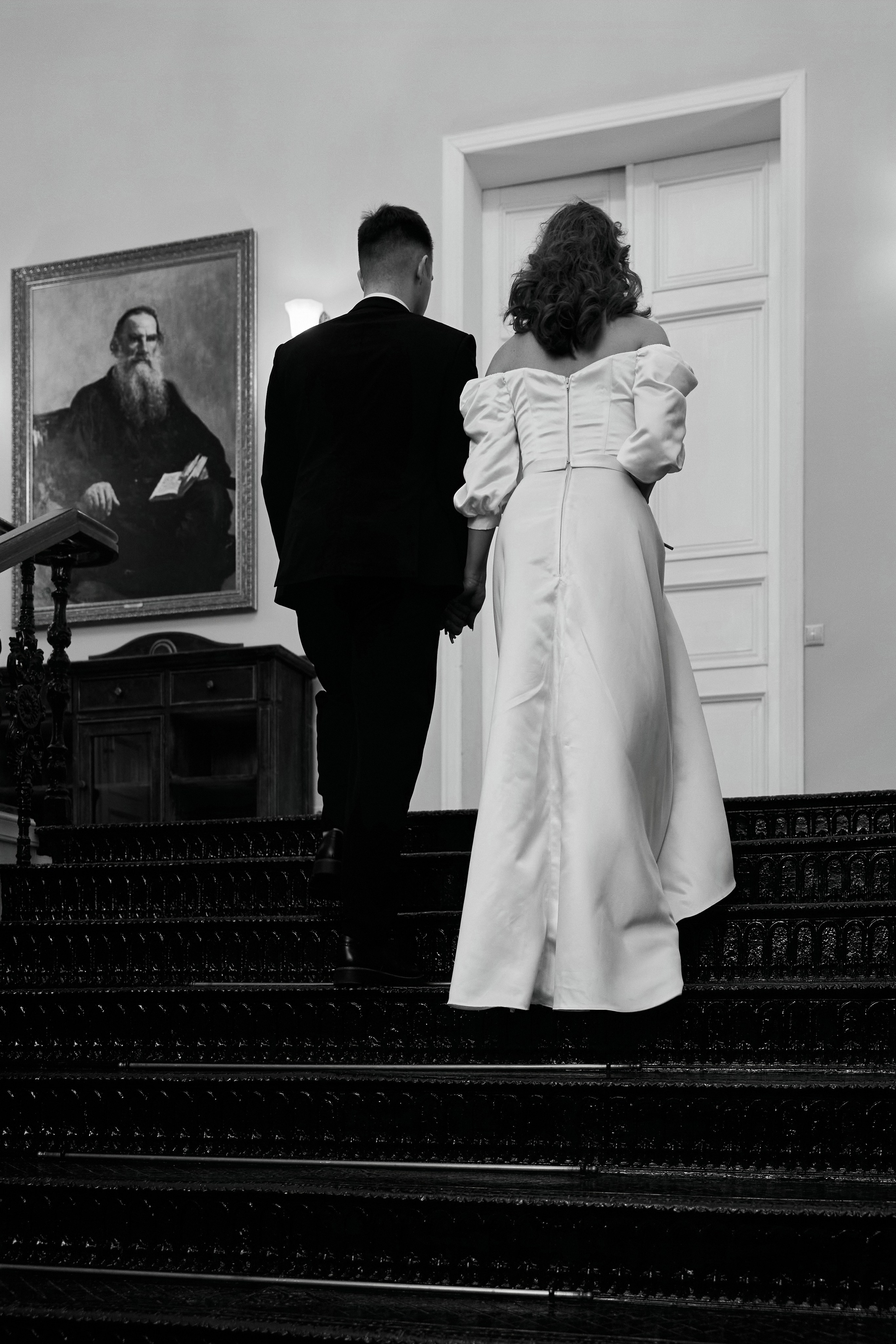 Свадебная фотосессия в гостинице и в студии