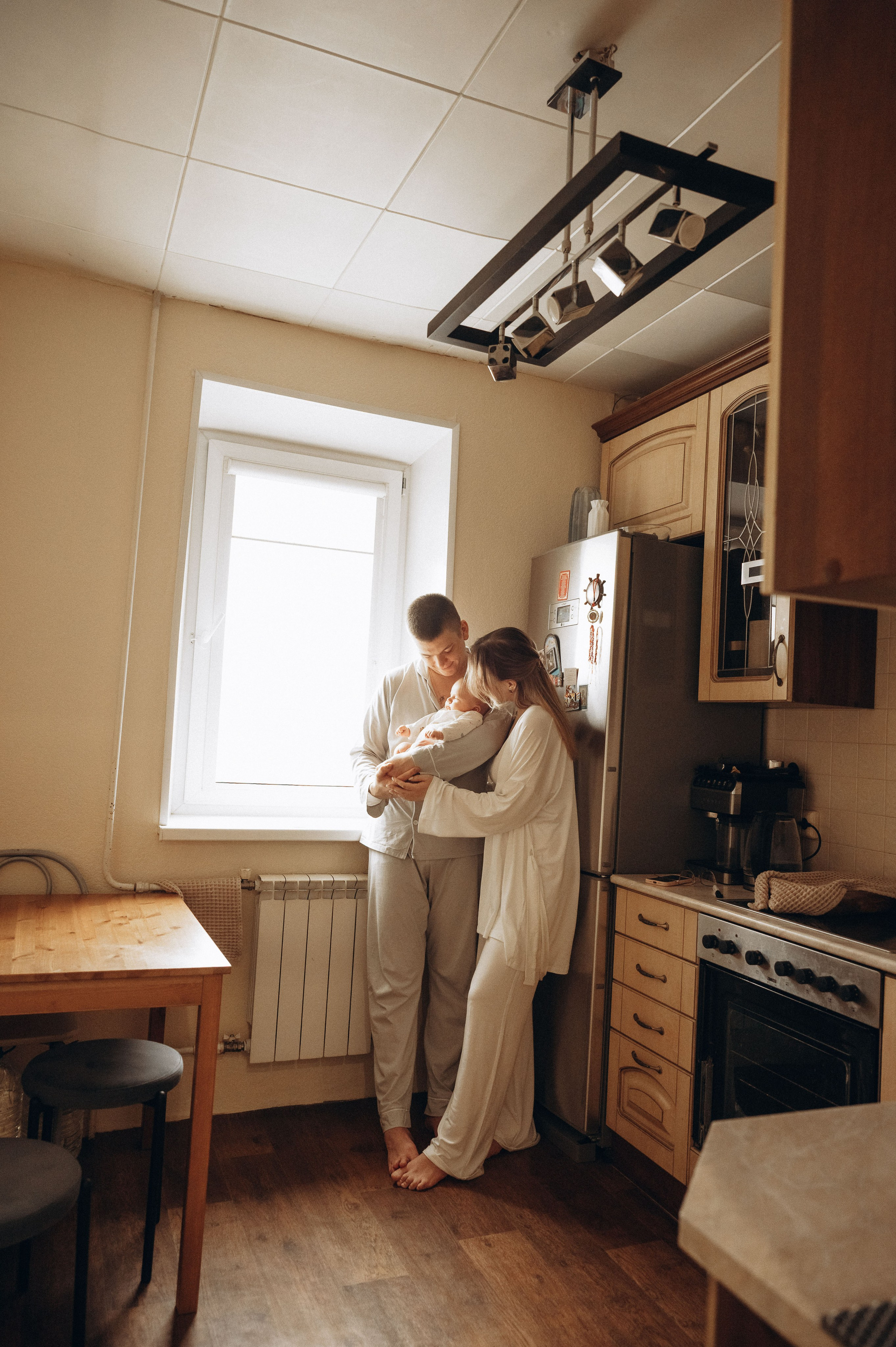Иван, Ксения и Лев. Фотограф беременности и семьи, домашние съемки, Ньюборн