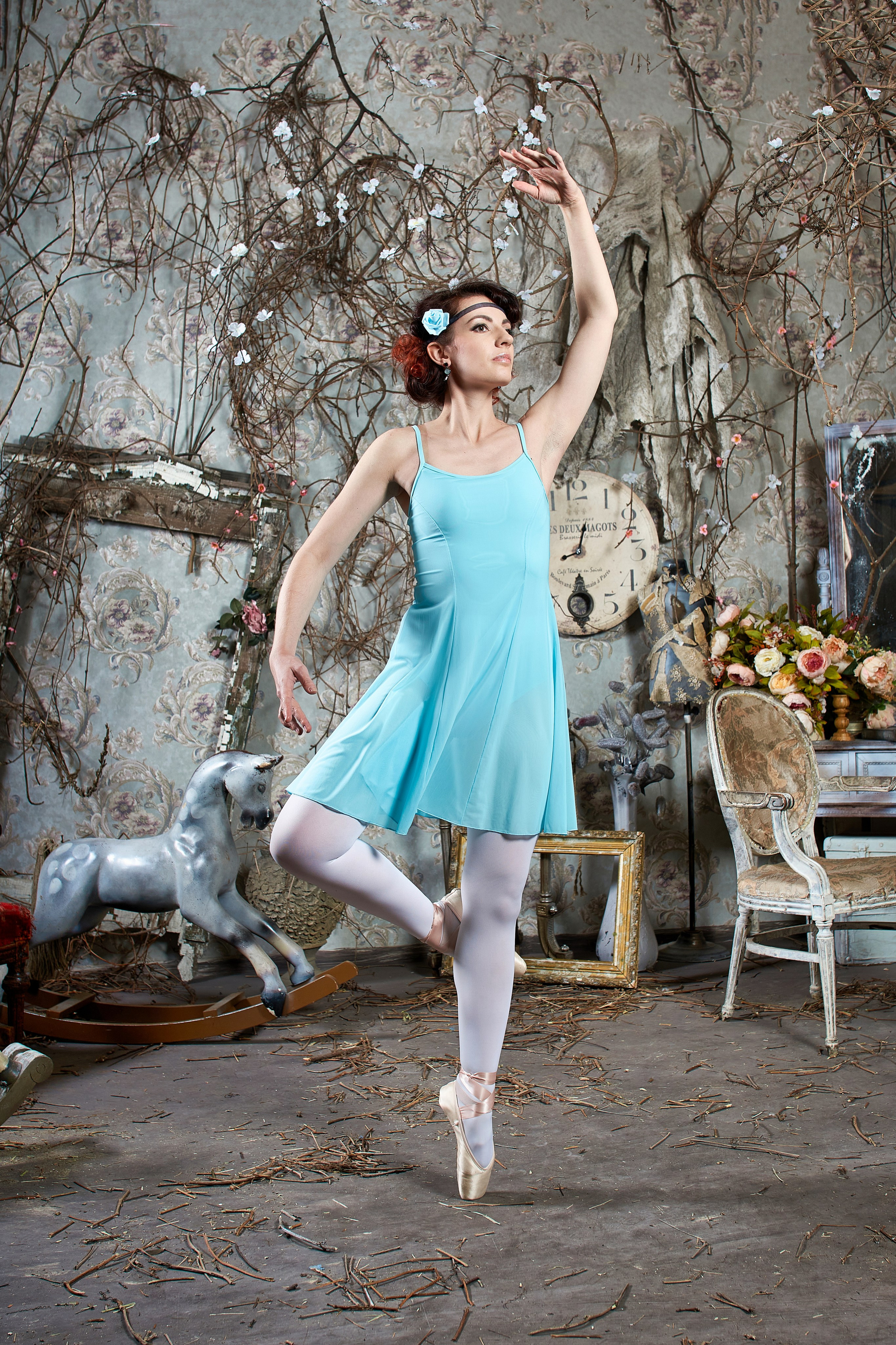 Студийная съёмка.