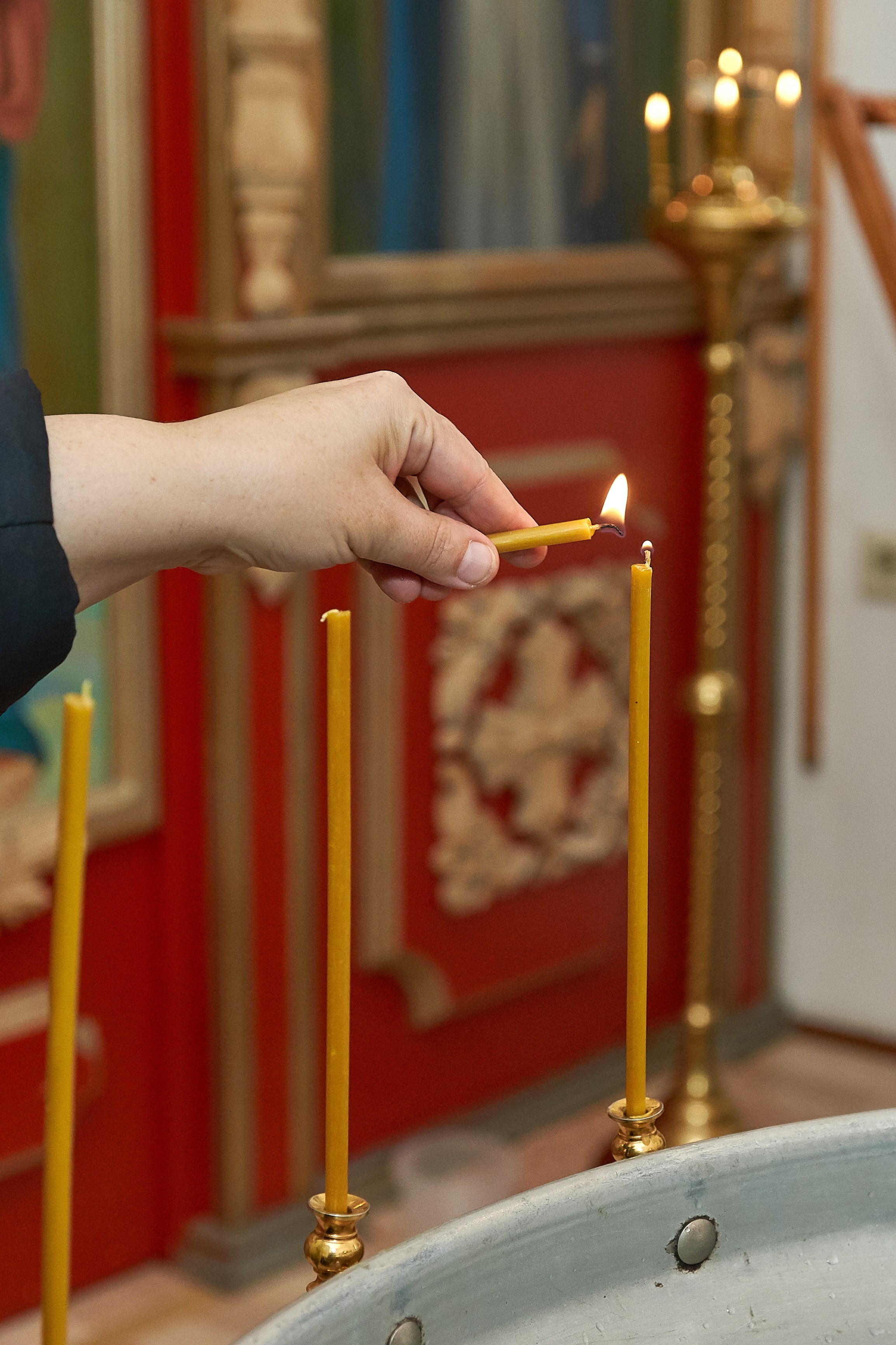 Храм Саввы Сторожевского, крещение. Балашиха