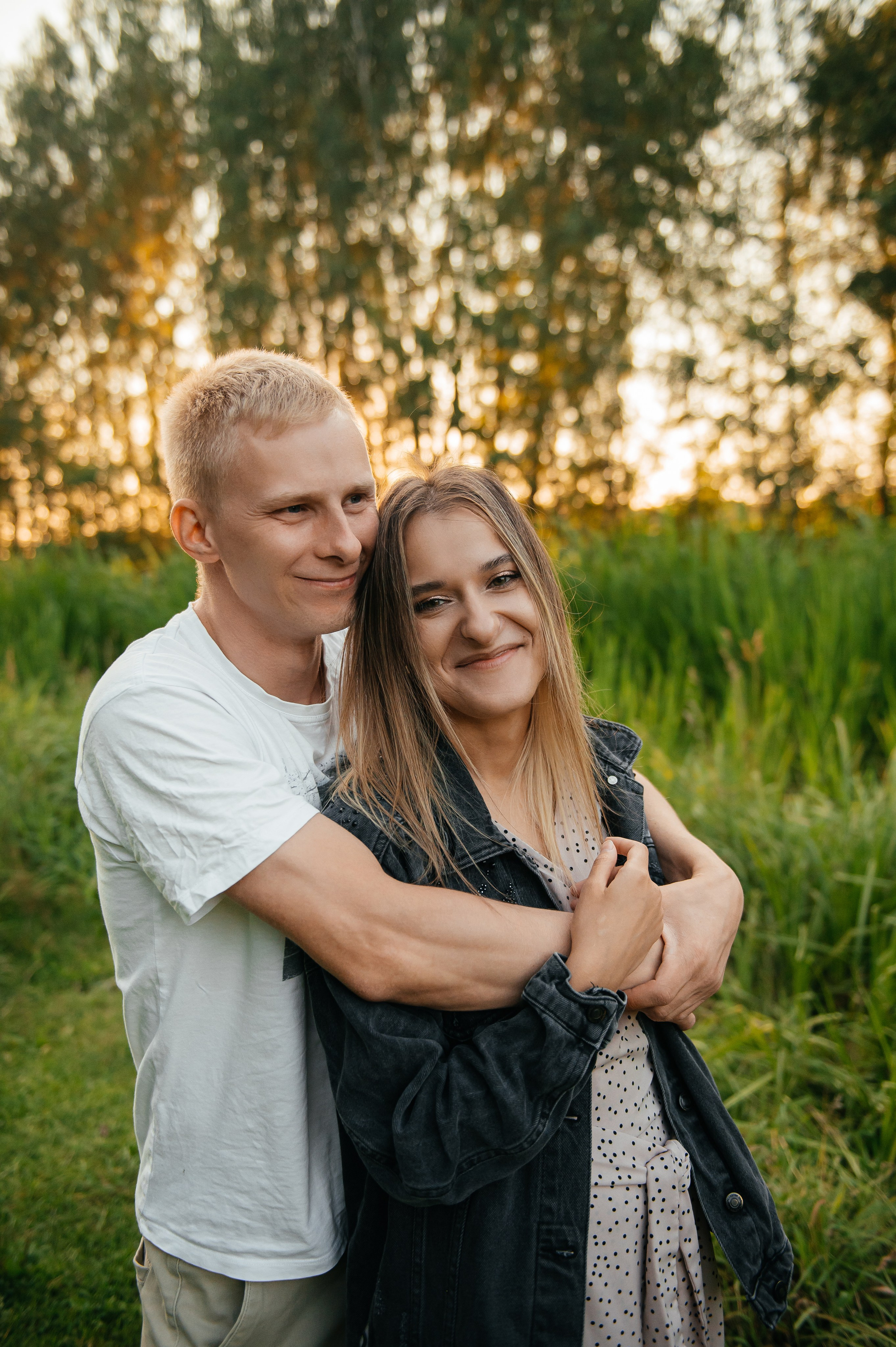 Даша, Стас и вельш корги Бен (Королёв, 2024). Анна Пушина, фотограф, Москва, Королев, Пушкино