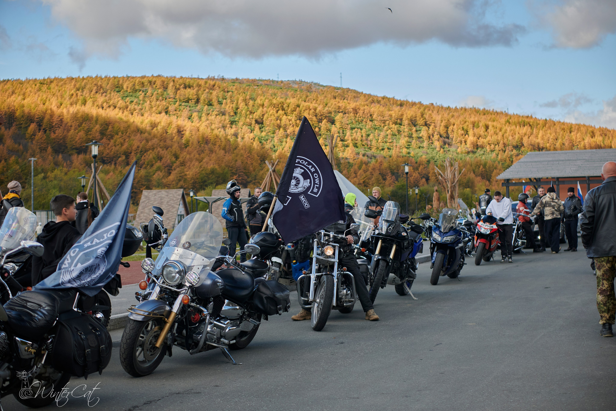 Закрытие мотосезона 2025 Полярные Совы. Портретный и репортажный фотограф в Магадане Андрей Нефедов WinterCatPhoto
