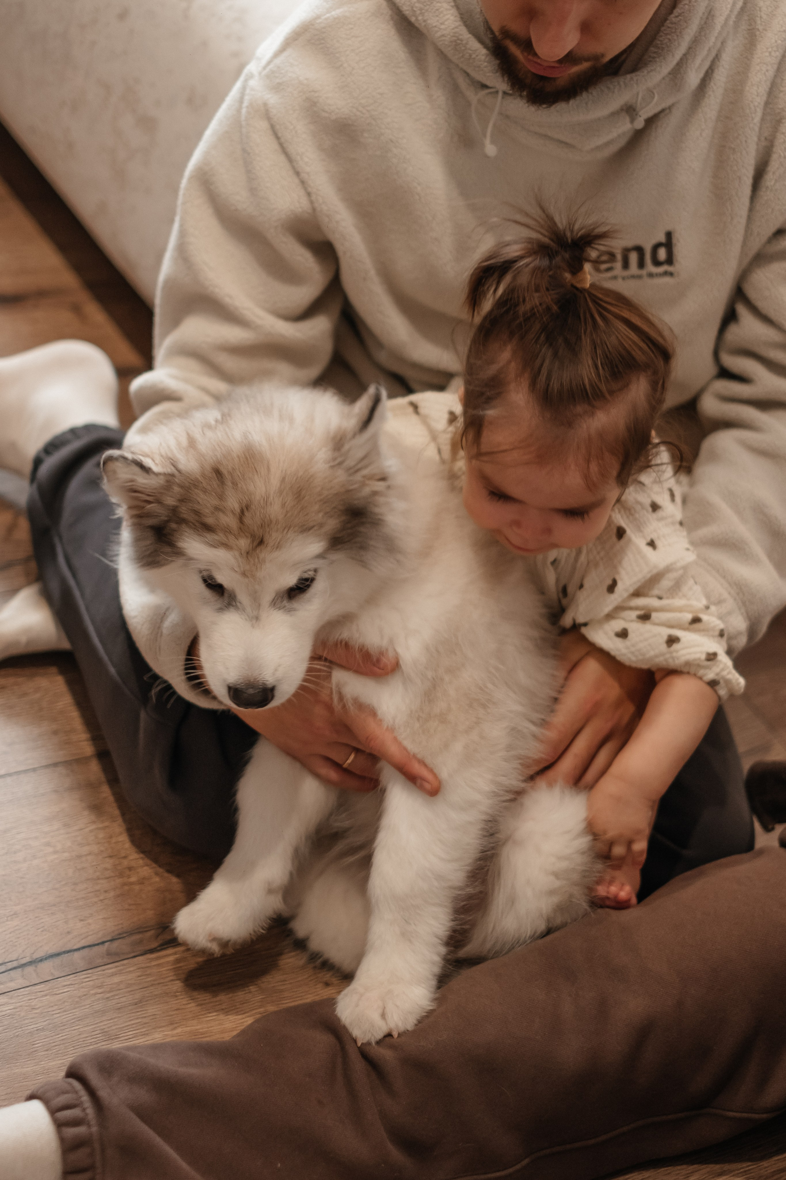 Катя, Саша и Еся | домашняя съемка. Фотограф в Новосибирске Диана Ильиных