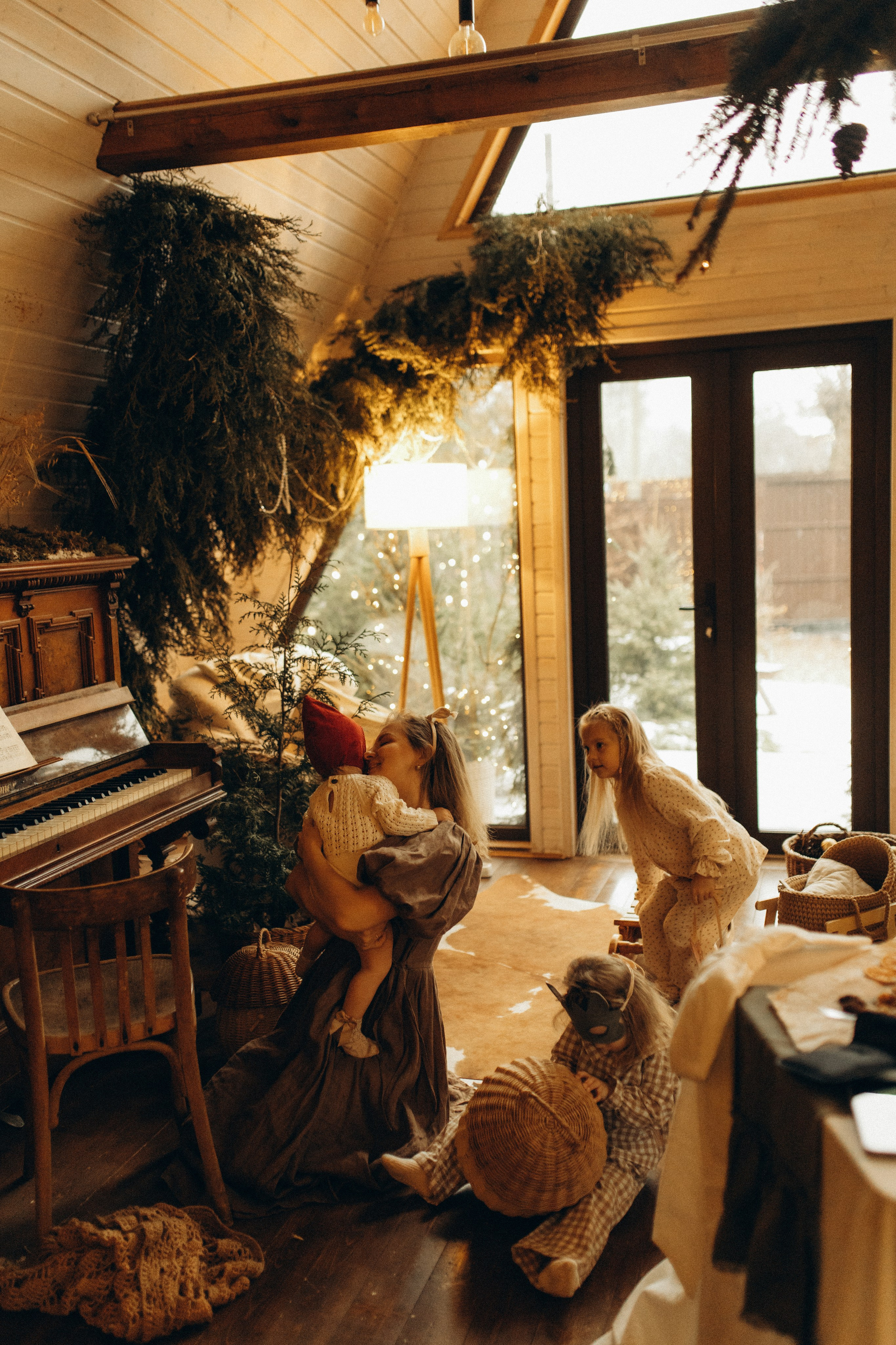 Ира, Дуня, Агуся, Маша. Семейный фотограф Оля Гладченко