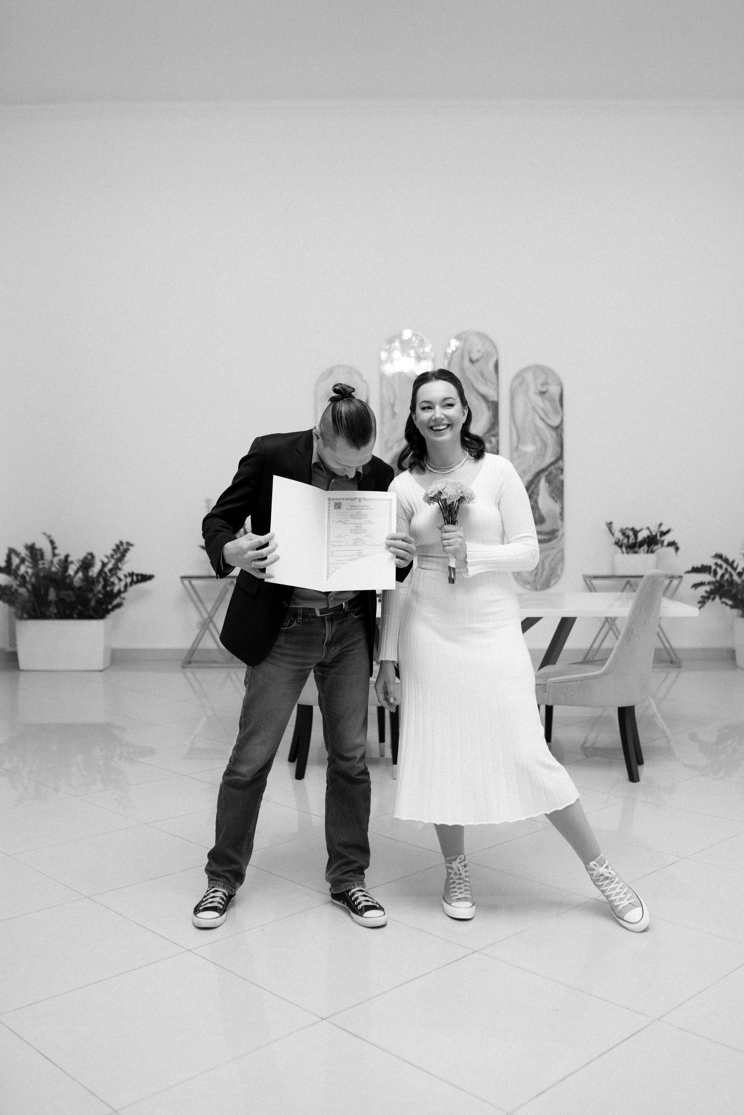 История на двоих. Загс ВДНХ. Свадебный фотограф в г. Москва, МО Гороза Алена