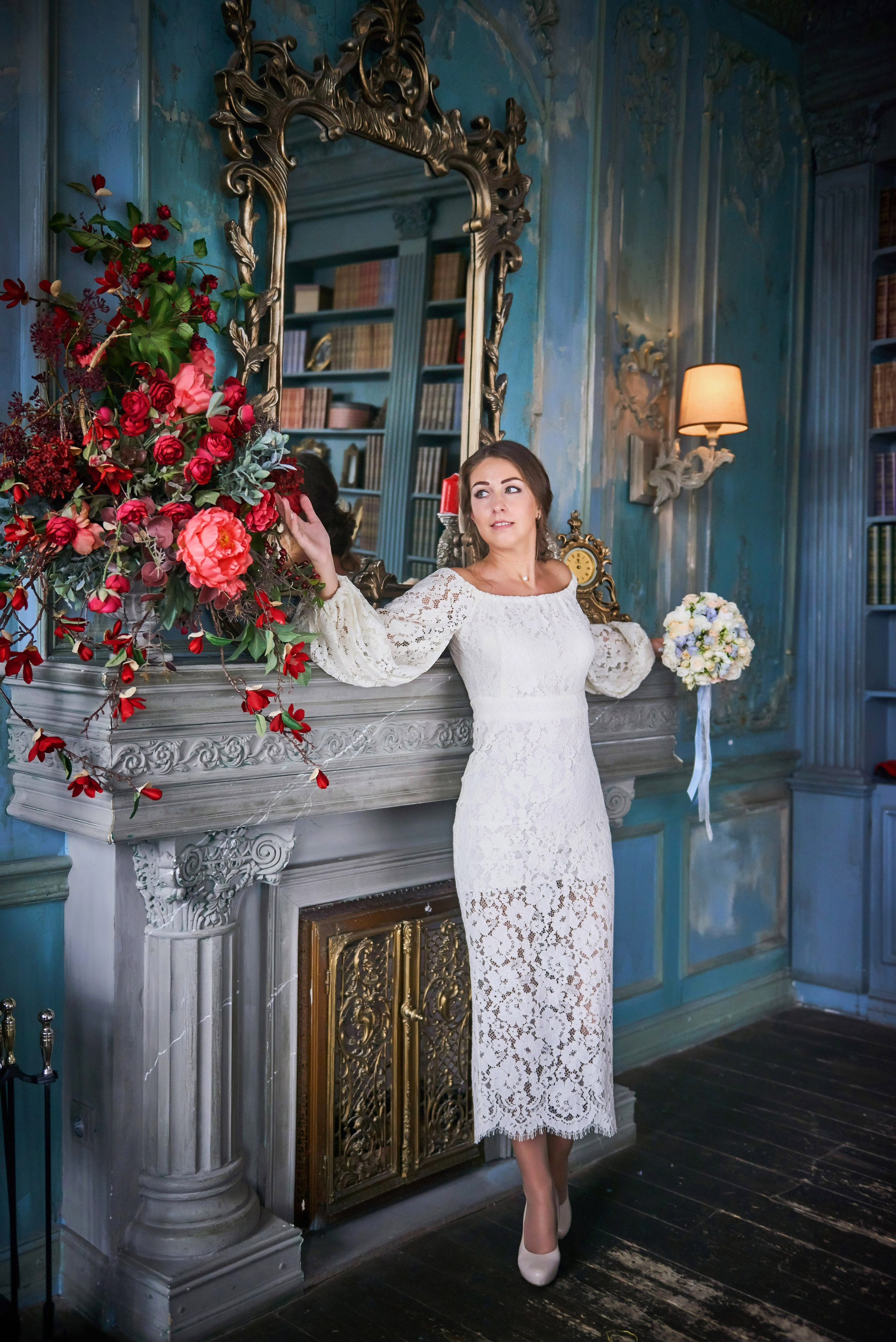 Свадебная фотосессия в студии. Портретный, семейный и свадебный фотограф в Санкт-Петербурге и в Пушкине Ширяев Денис