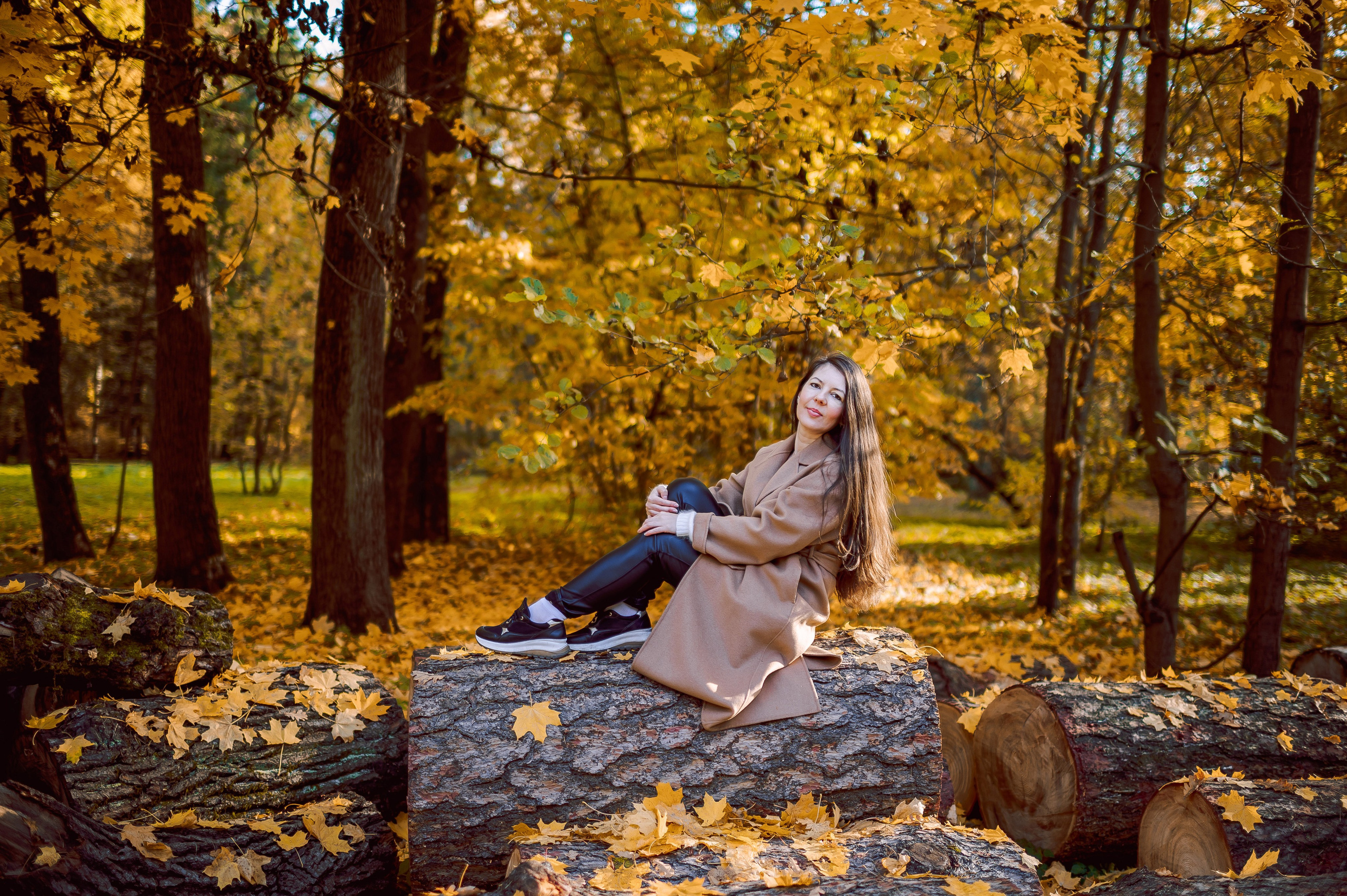 Осенняя семейная прогулка. Портретный, семейный и свадебный фотограф в Санкт-Петербурге и в Пушкине Ширяев Денис