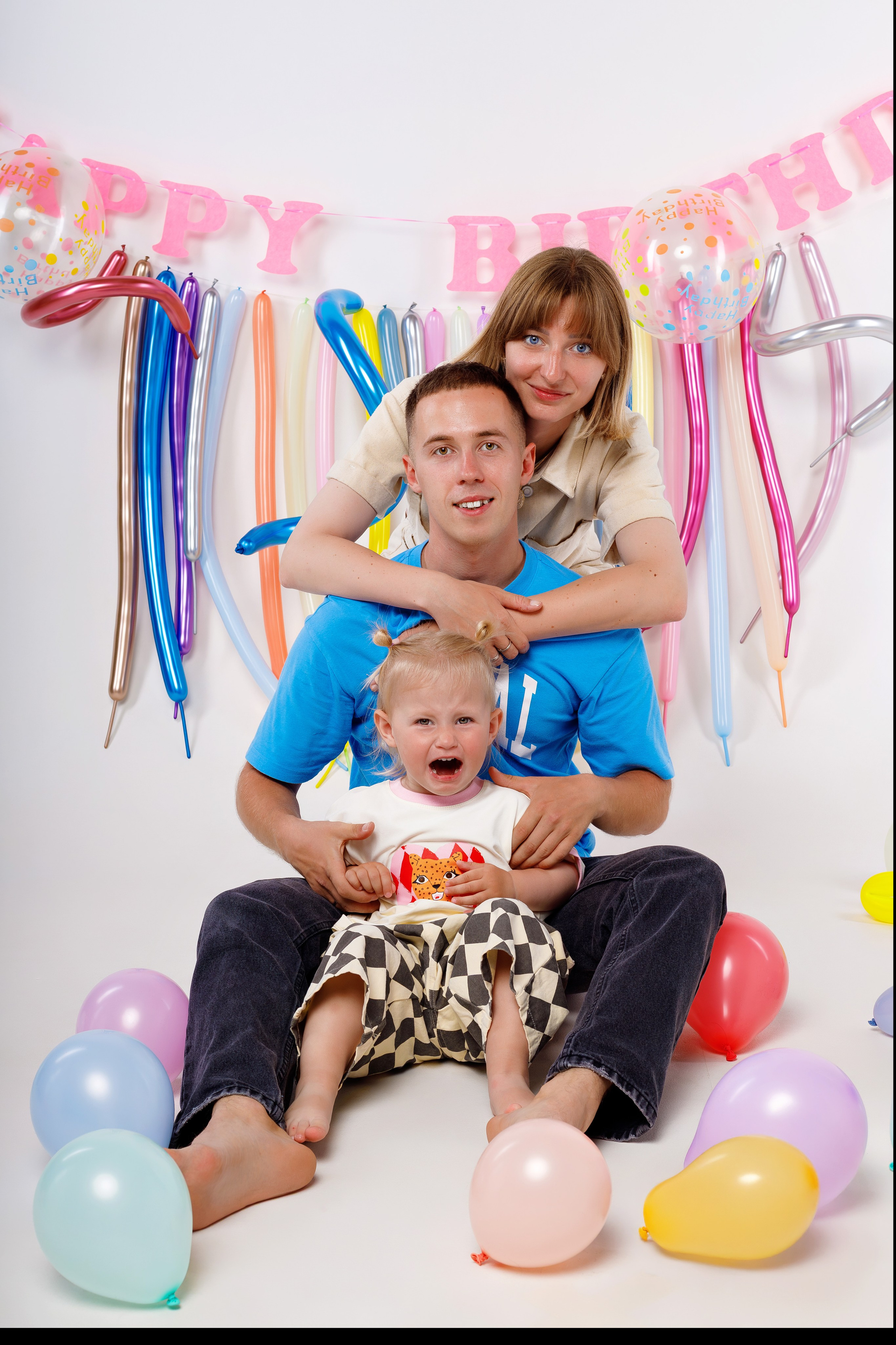 Детская фотосессия на 2 года в Сочи. Детский студийный фотограф Сочи