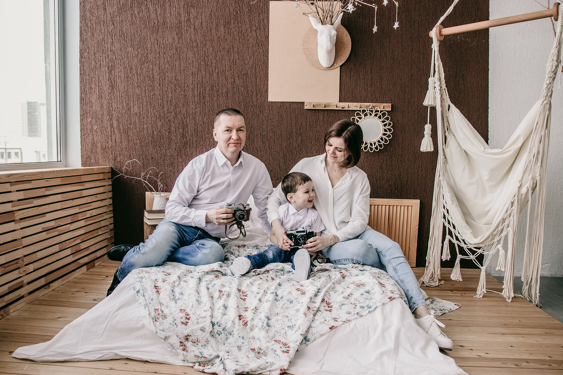 Ярослава, Евгений и их сын Енисей. Фотограф Регина Крикунова г. Красноярск