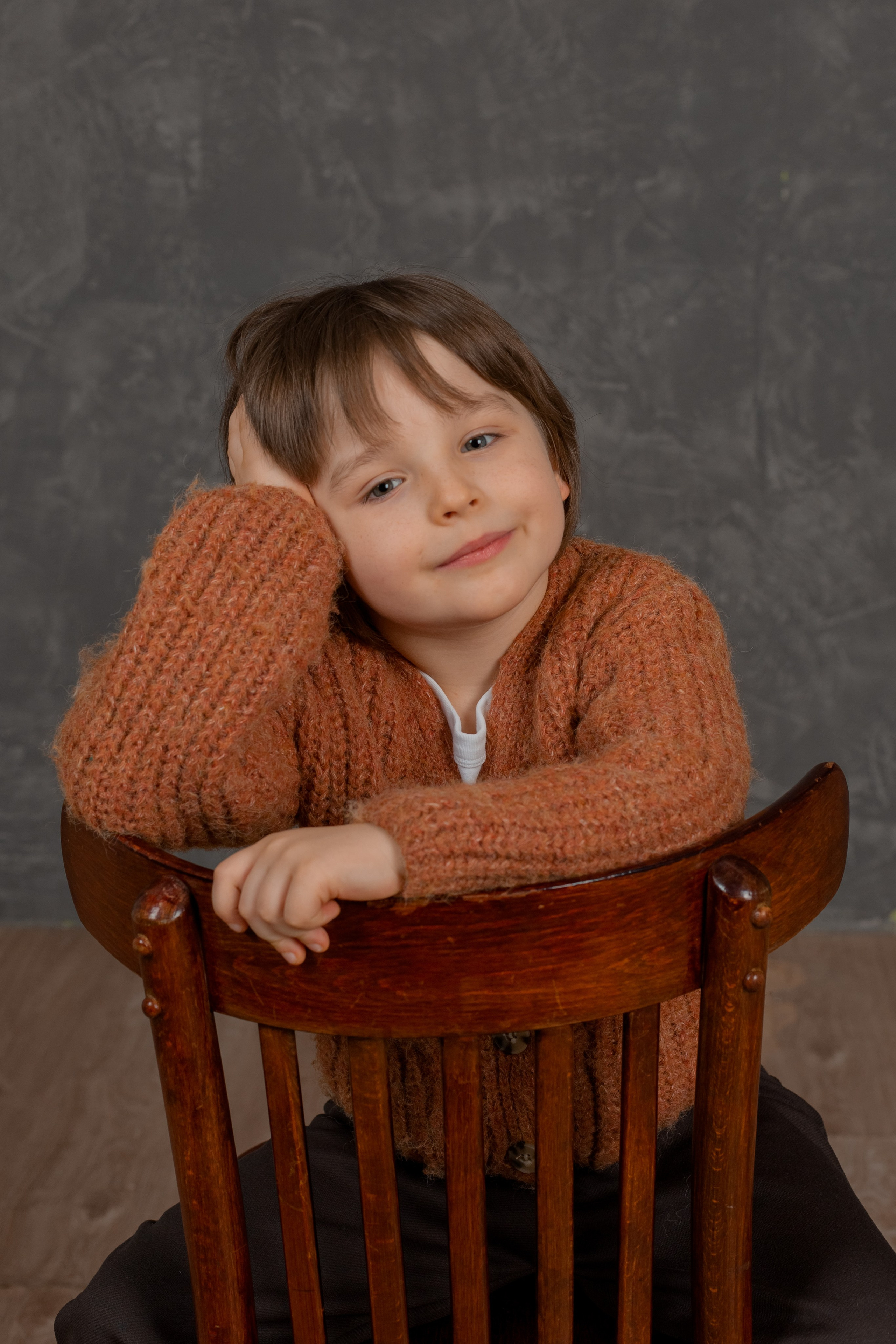 Детский портрет в студии. Семейный и детский фотограф в Москве Алёна Кораблина