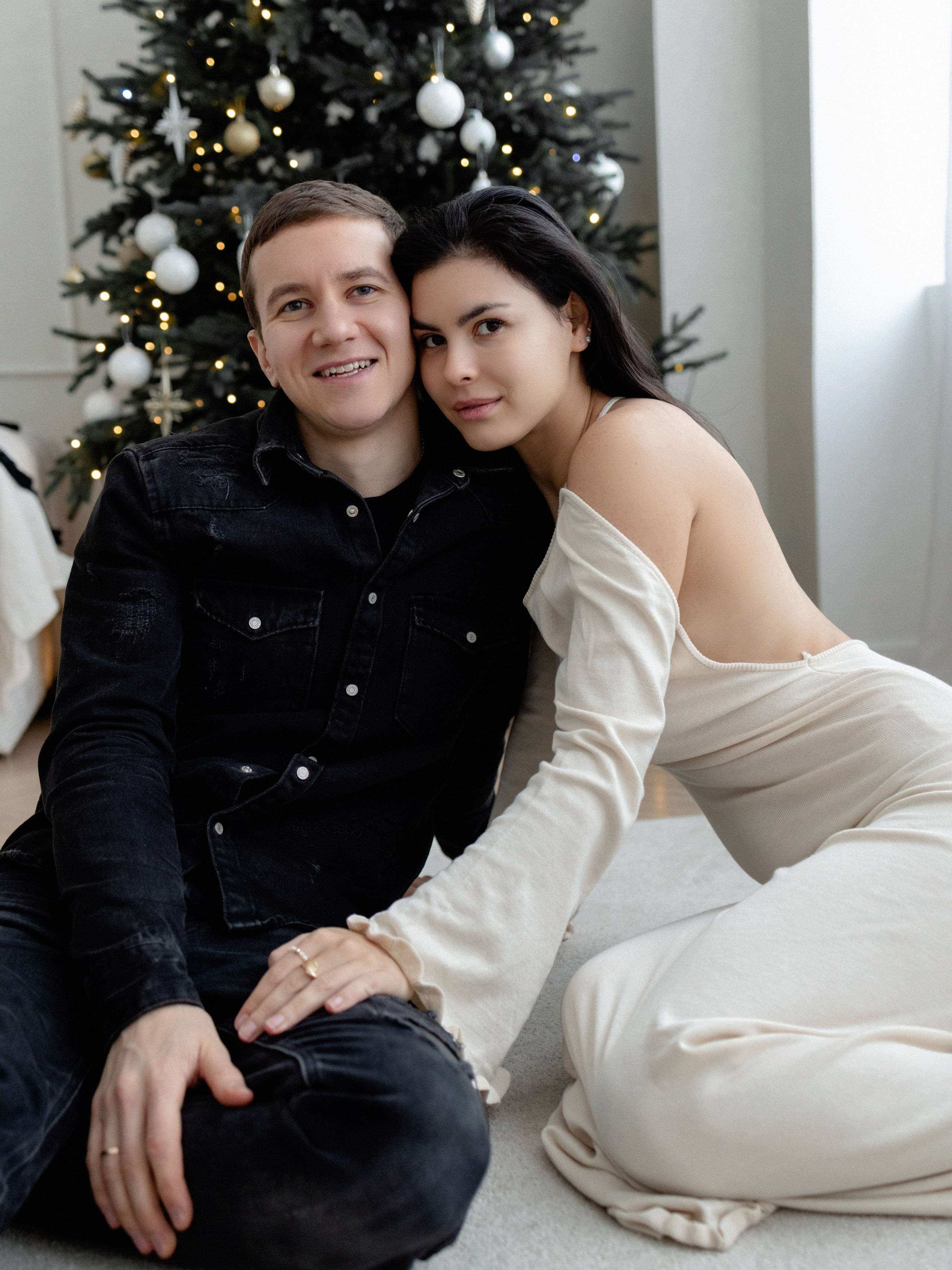 Новый год Максим, Тамара и Мирон. Фотограф Дарья Соколовская