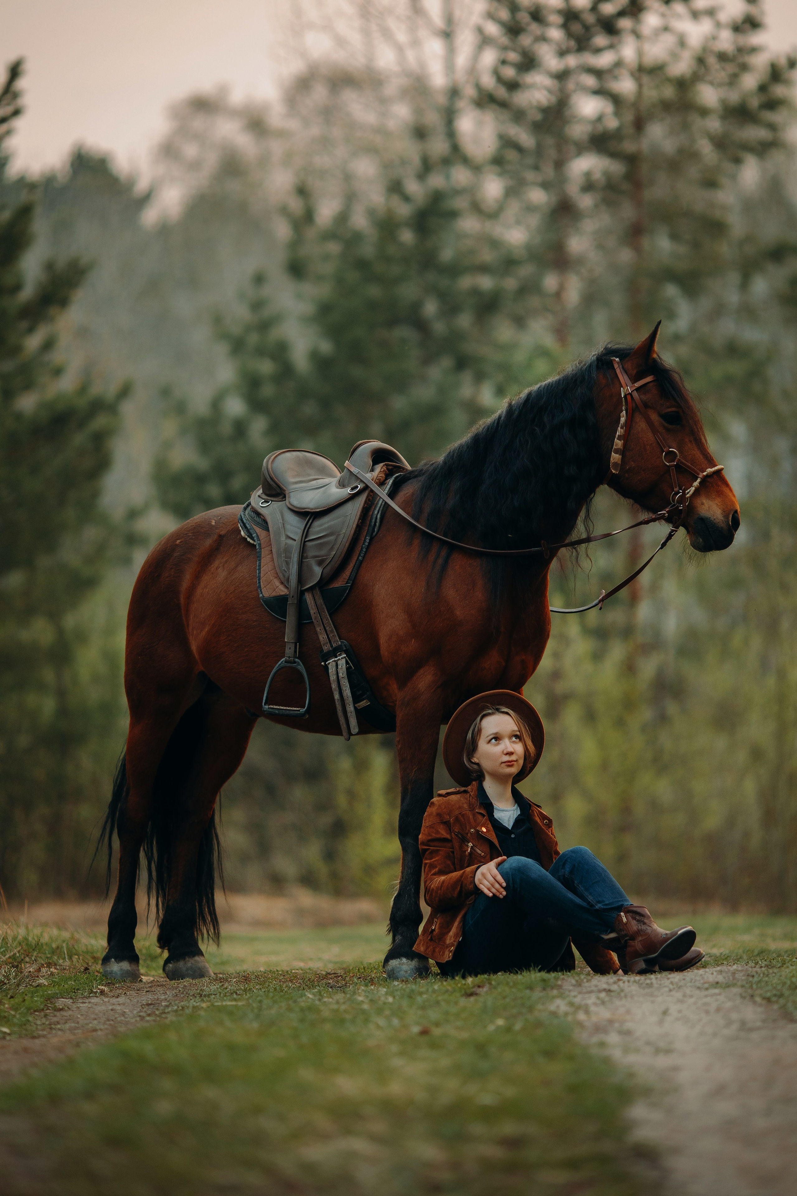 Сашенька и Талисман. Анна Молчанова конный фотограф в Тюмени | фотосессии с лошадьми Тюмень