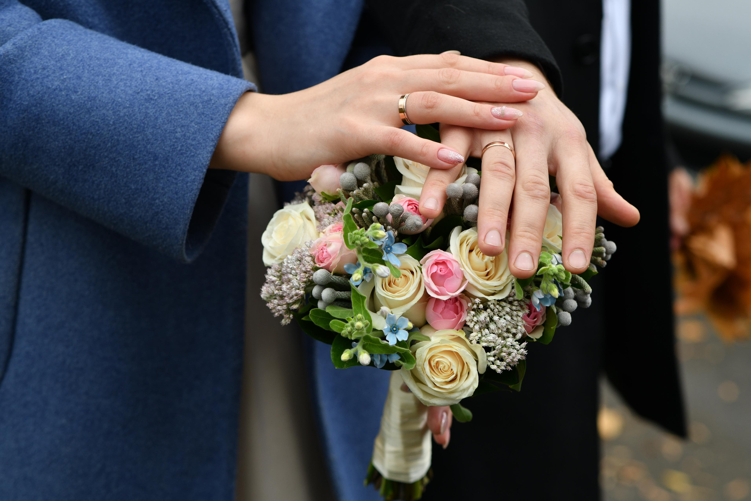 Регистрация брака Елены и Никиты. Свадебный и портретный фотограф в Москве Галина Борисова