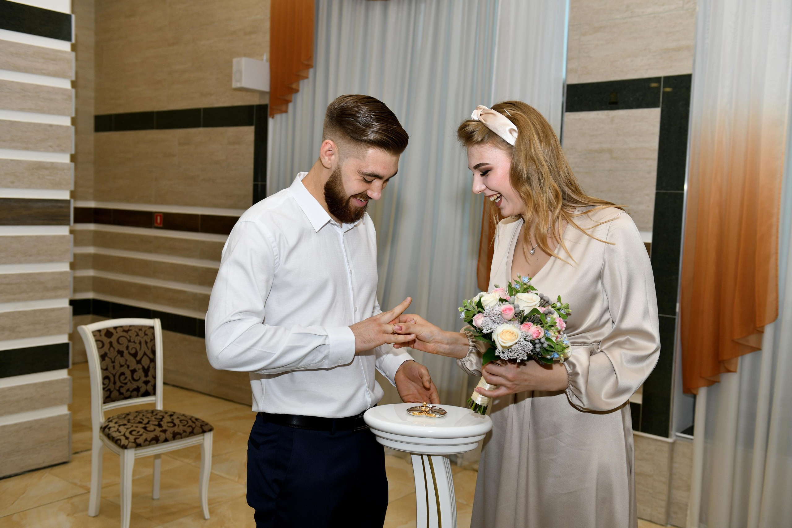 Регистрация брака Елены и Никиты. Свадебный и портретный фотограф в Москве Галина Борисова