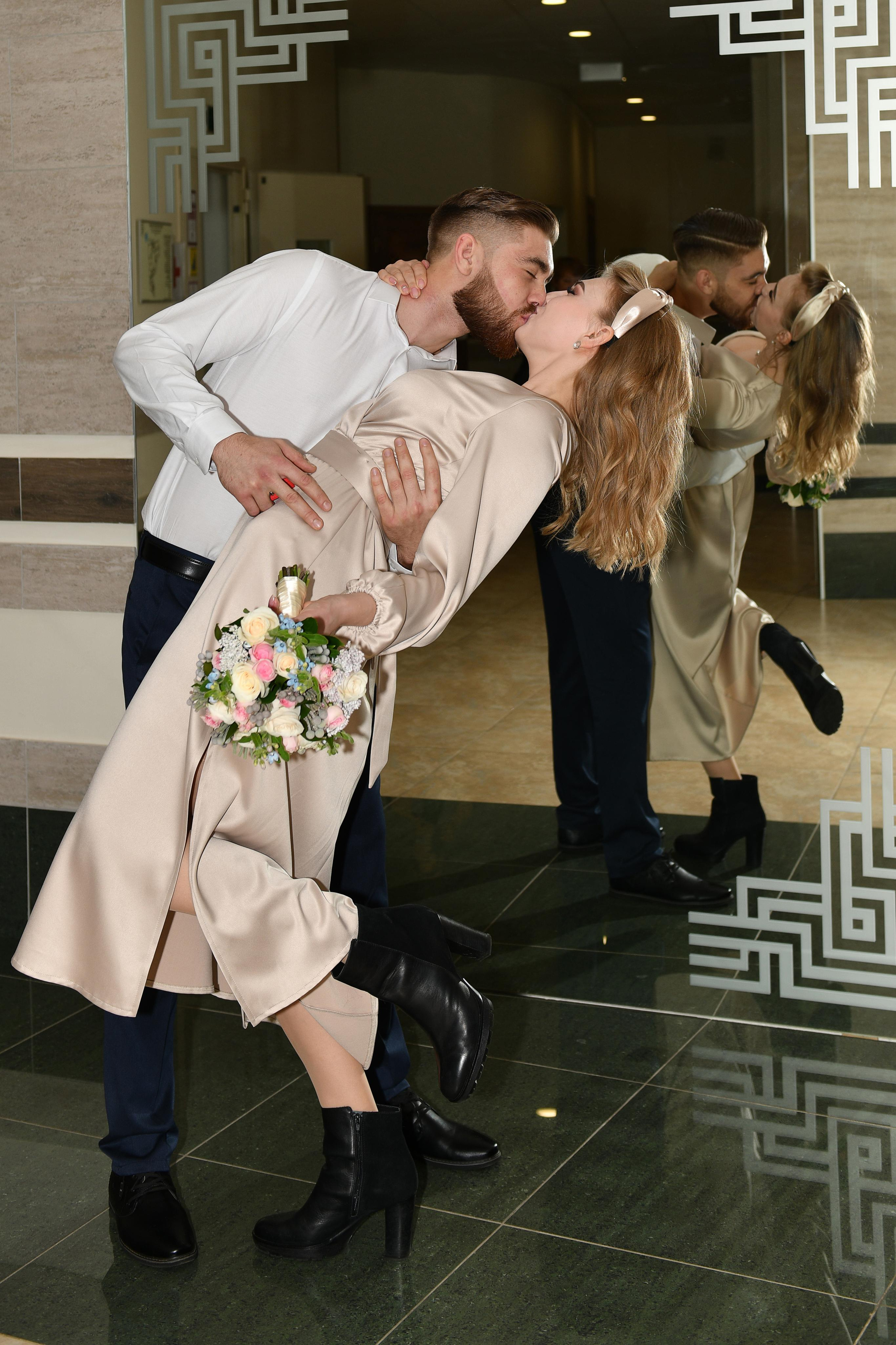 Регистрация брака Елены и Никиты. Свадебный и портретный фотограф в Москве Галина Борисова