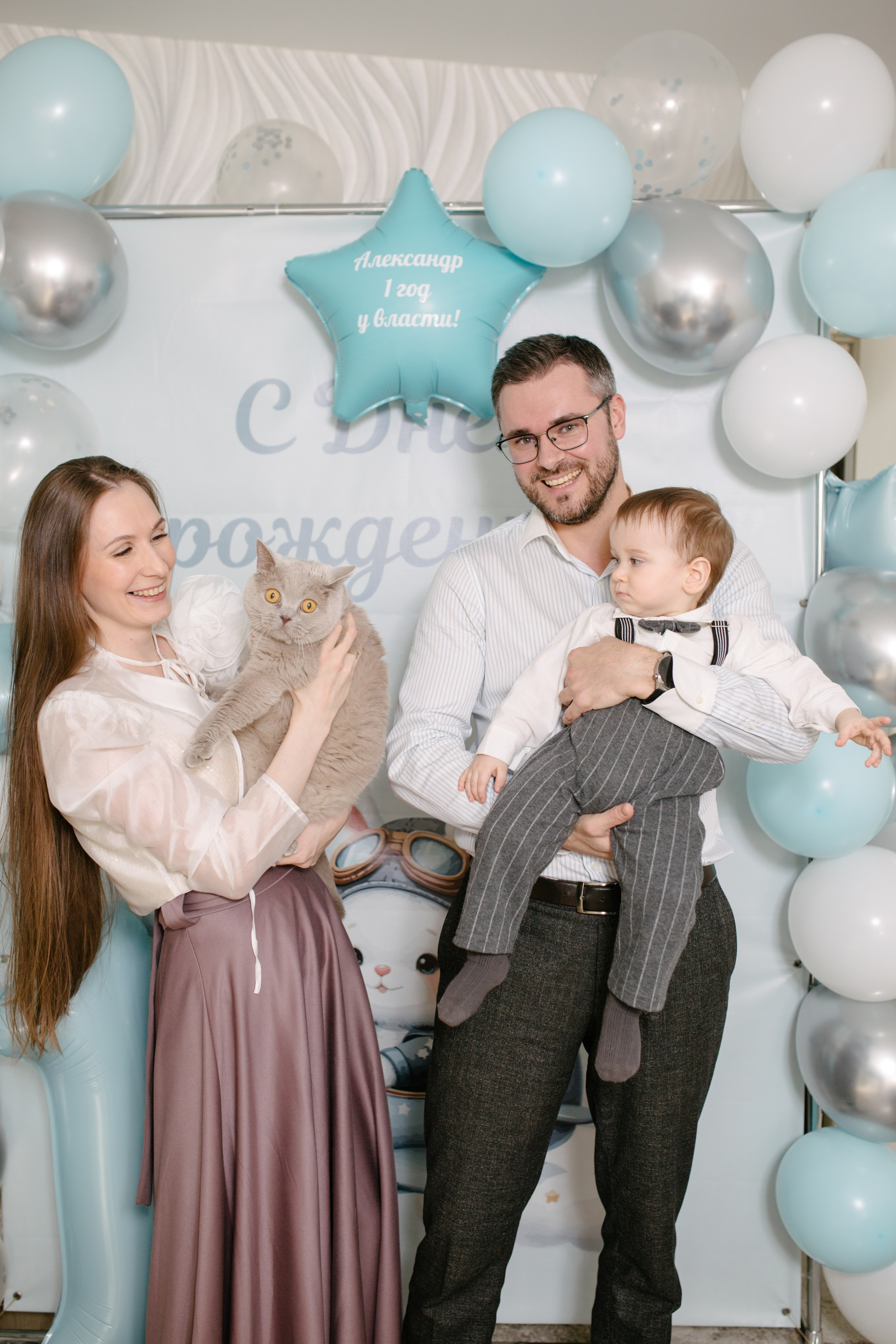 Семейная съемка, др 1 годик. Свадебный и семейный фотограф в Санкт-Петербурге Исупова Юлия