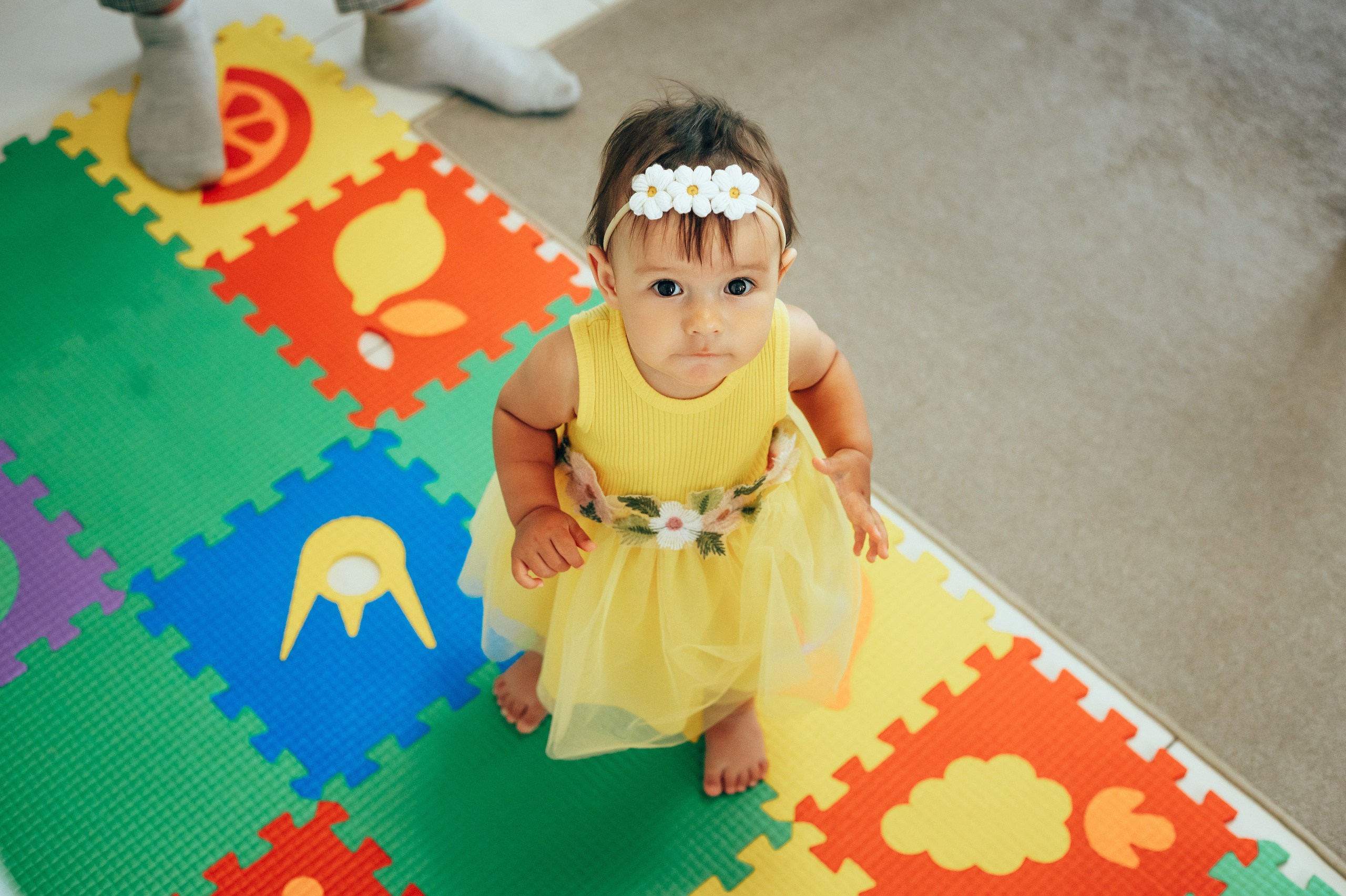 Первый День Рождения Вики. Семейный и детский фотограф в г. Новосибирске Макеева Анастасия