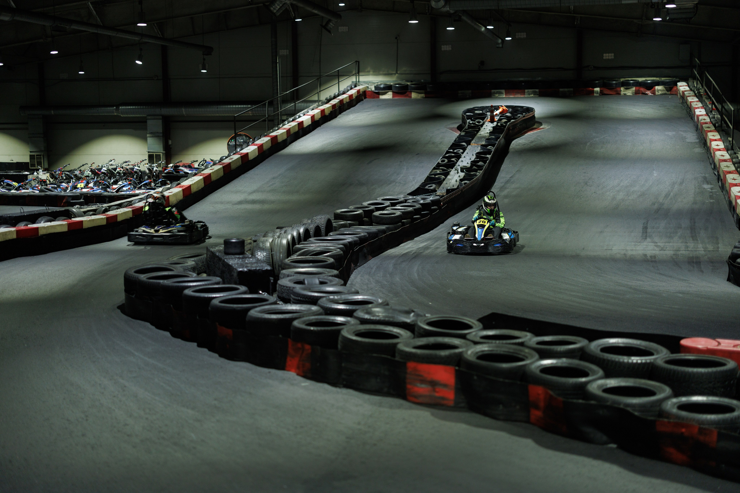 Turba karting hall — корпоративные соревнования. Контент для бизнеса в Екатеринбурге Полдень Медиа