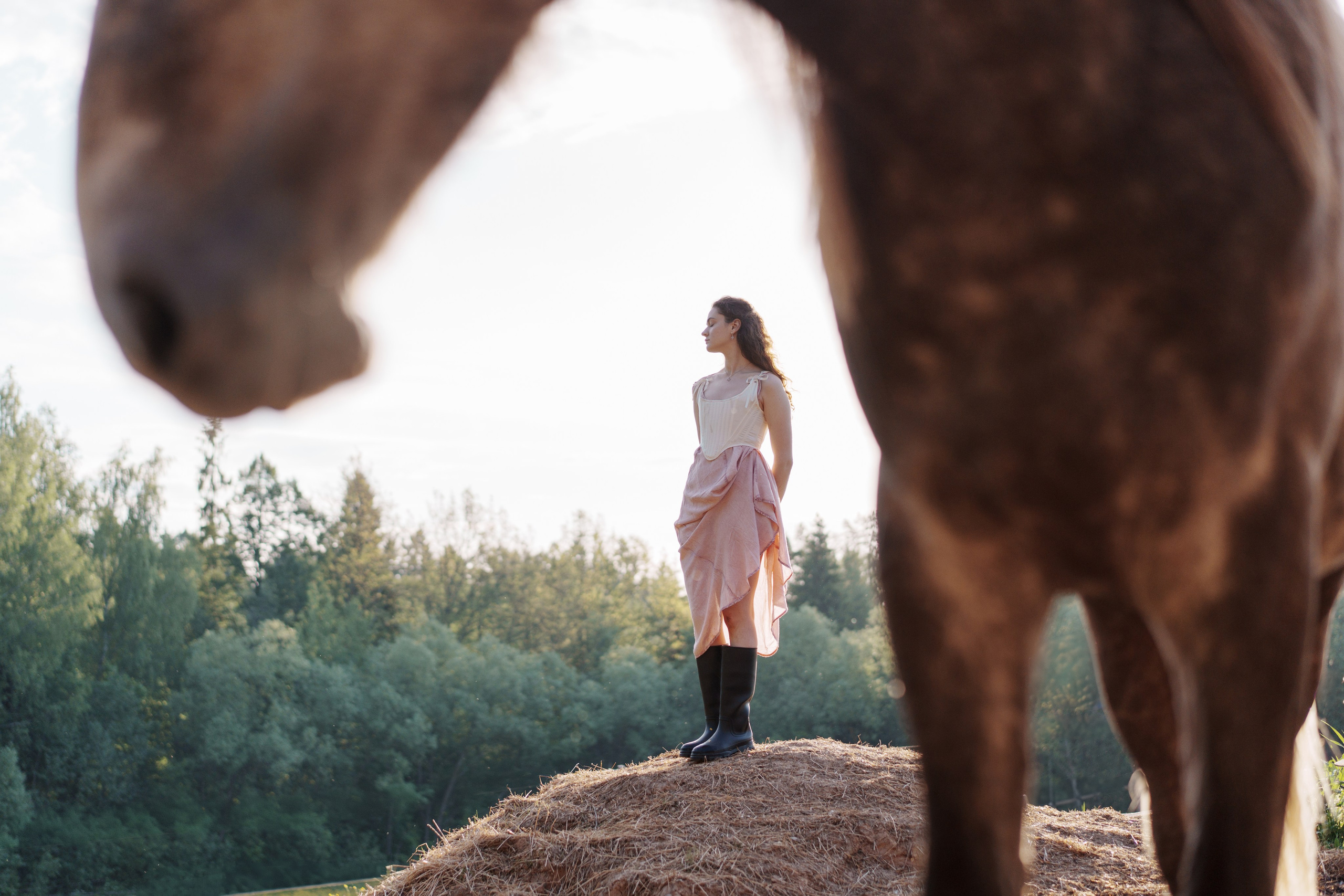 Аня. Семейный фотограф Клубкова Мария. Поместье Клу