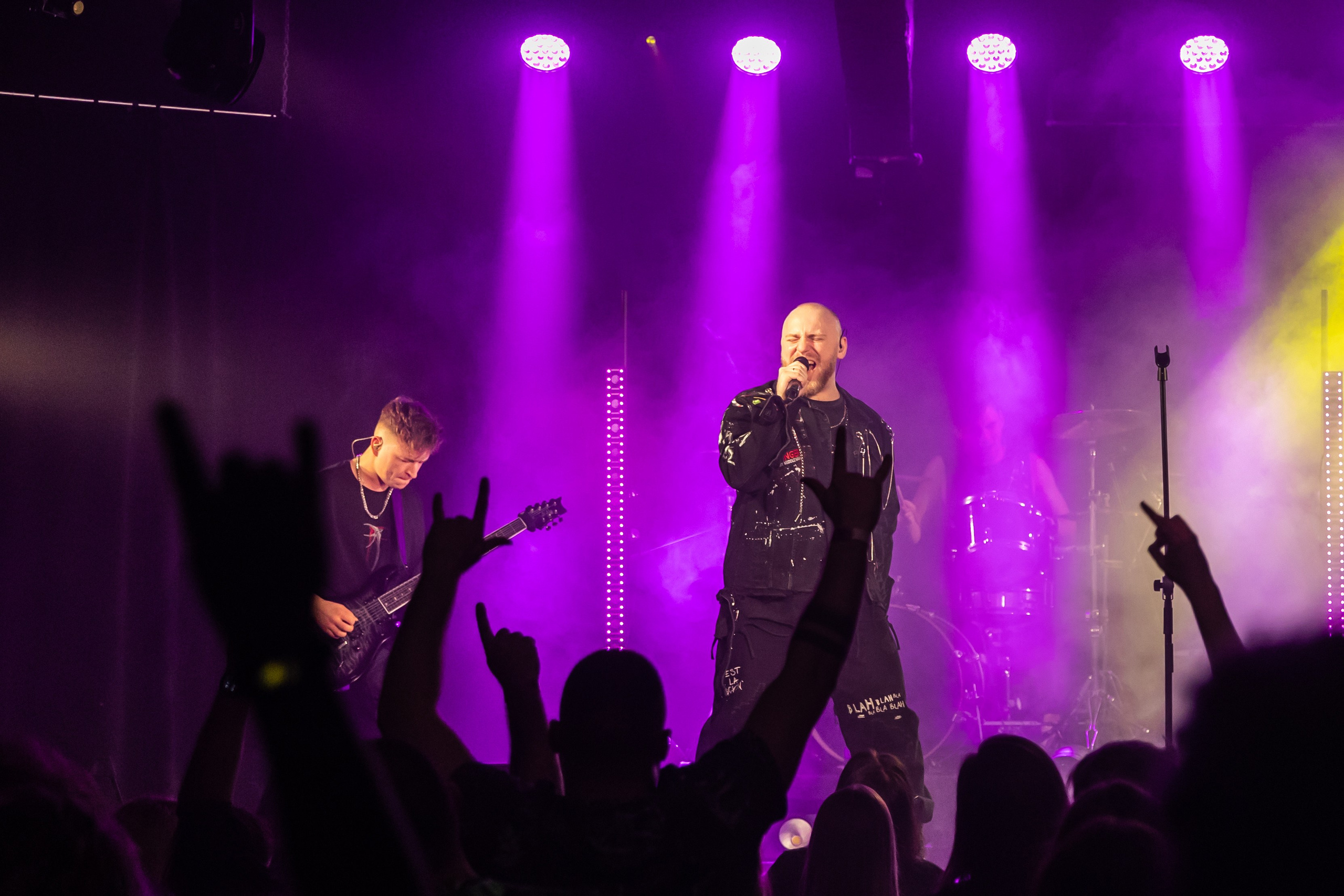 Концерт альтернатив метал группы iOSTRA 30.03.24. Фотограф Владимир Охрименко