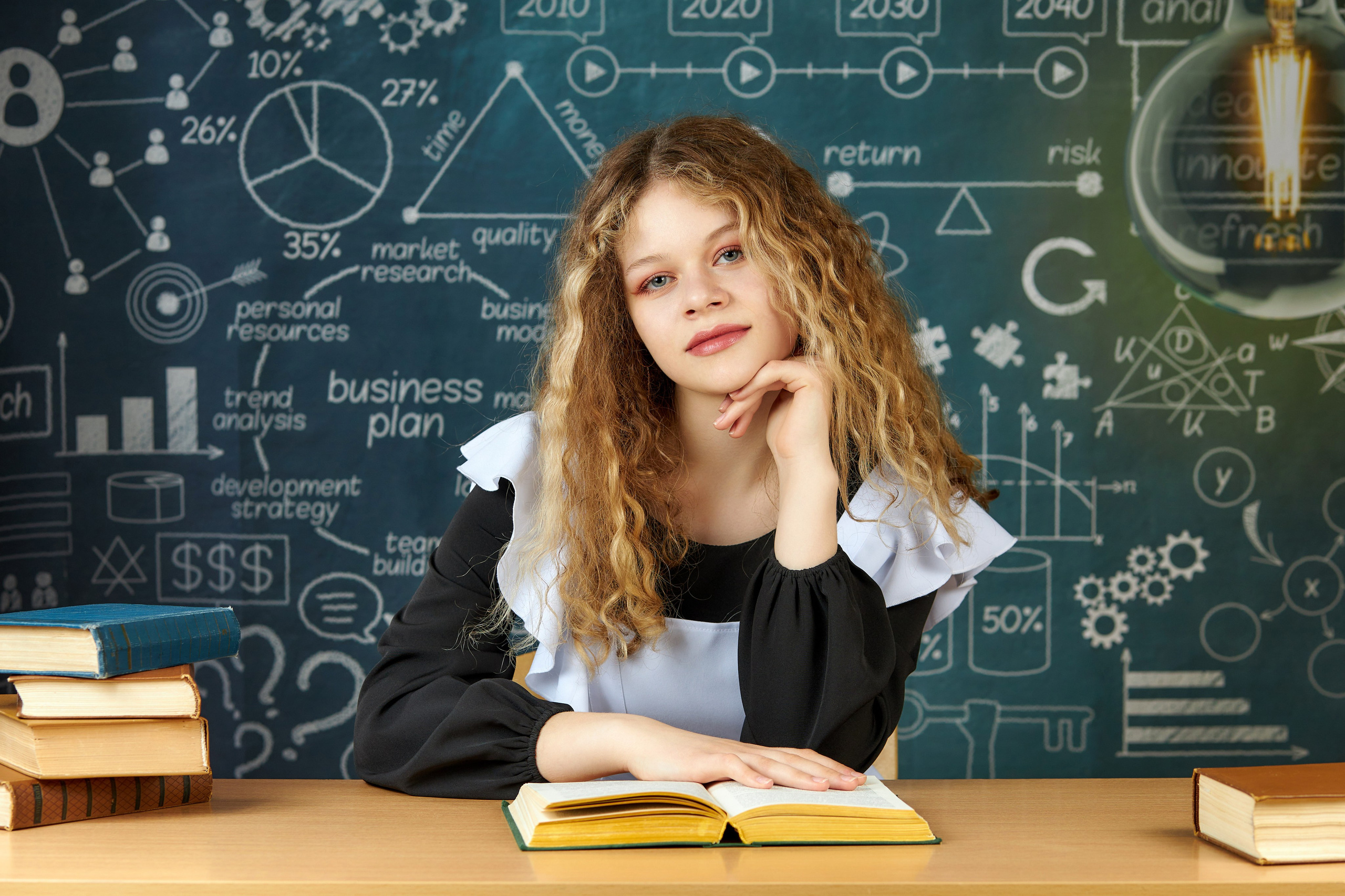 Старшие портреты. Школьный фотограф Леонова Наталия