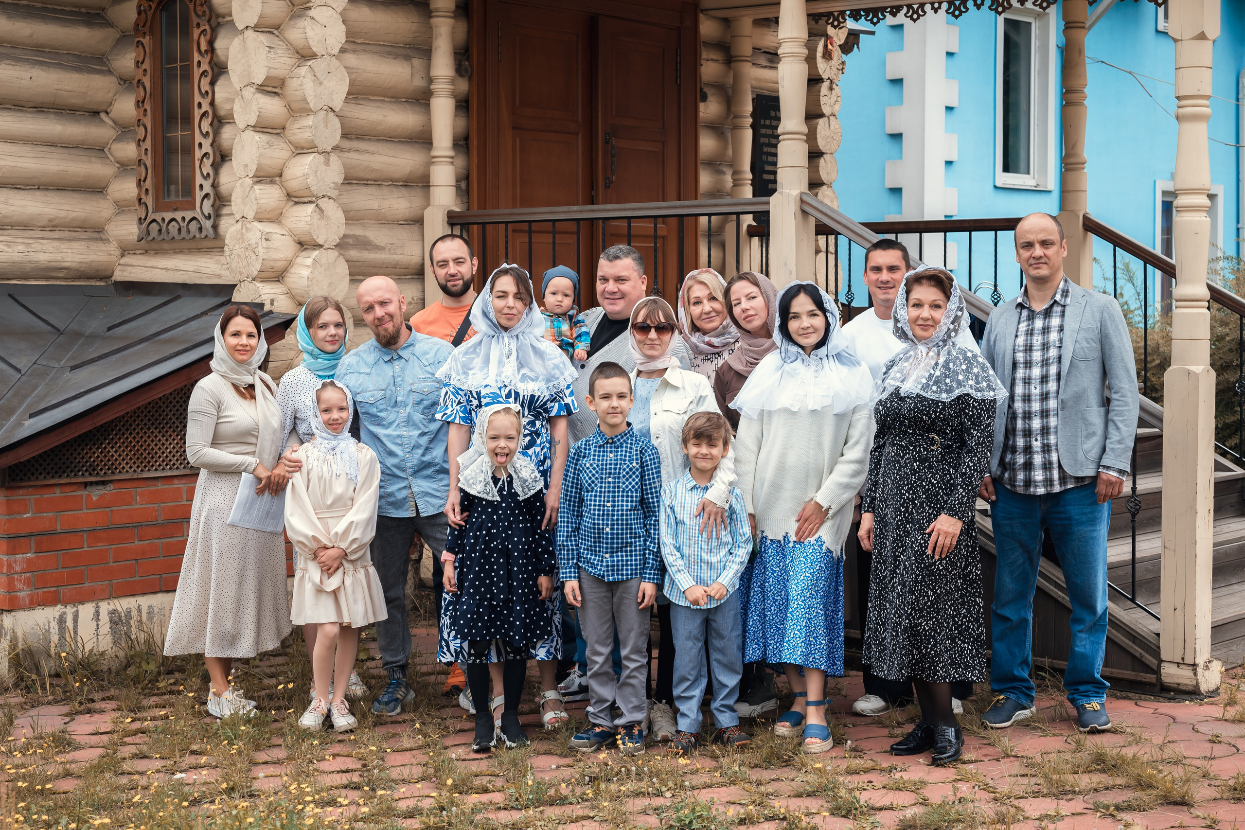Крещение Павла. Семейный и детский фотограф Москва