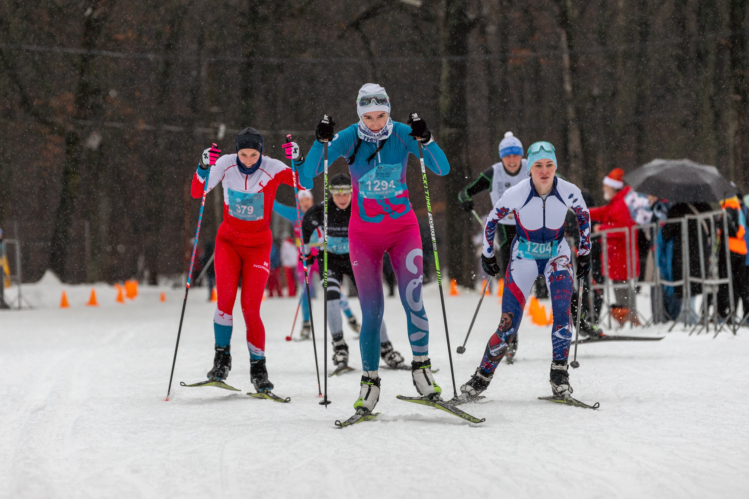 Лыжня России 2026: спортсмены. Александр Хрипушин фотограф Воронеж