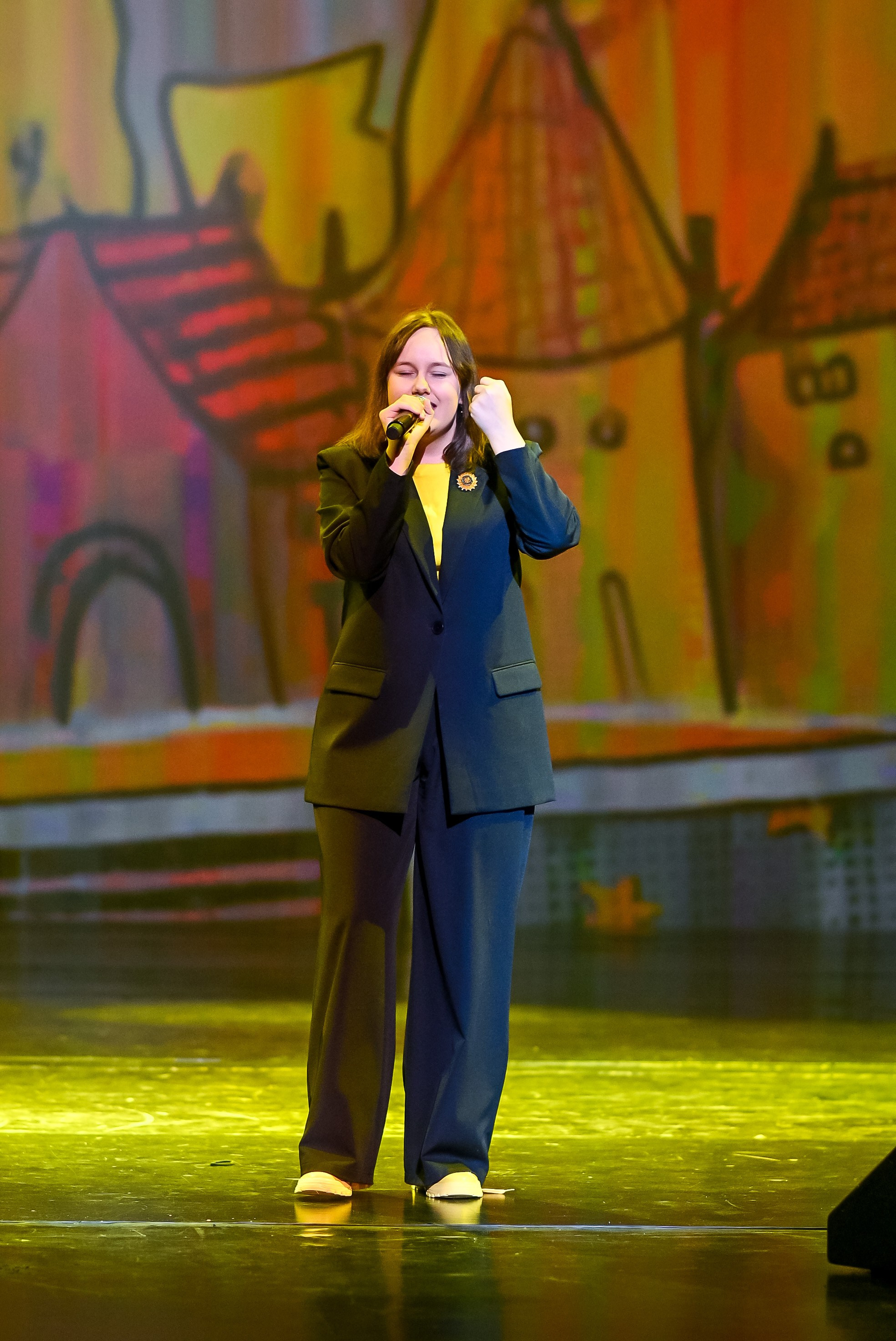 23 апреля, часть 3, БКЗ Октябрьский, г. Санкт-Петербург. Золотое яблочко