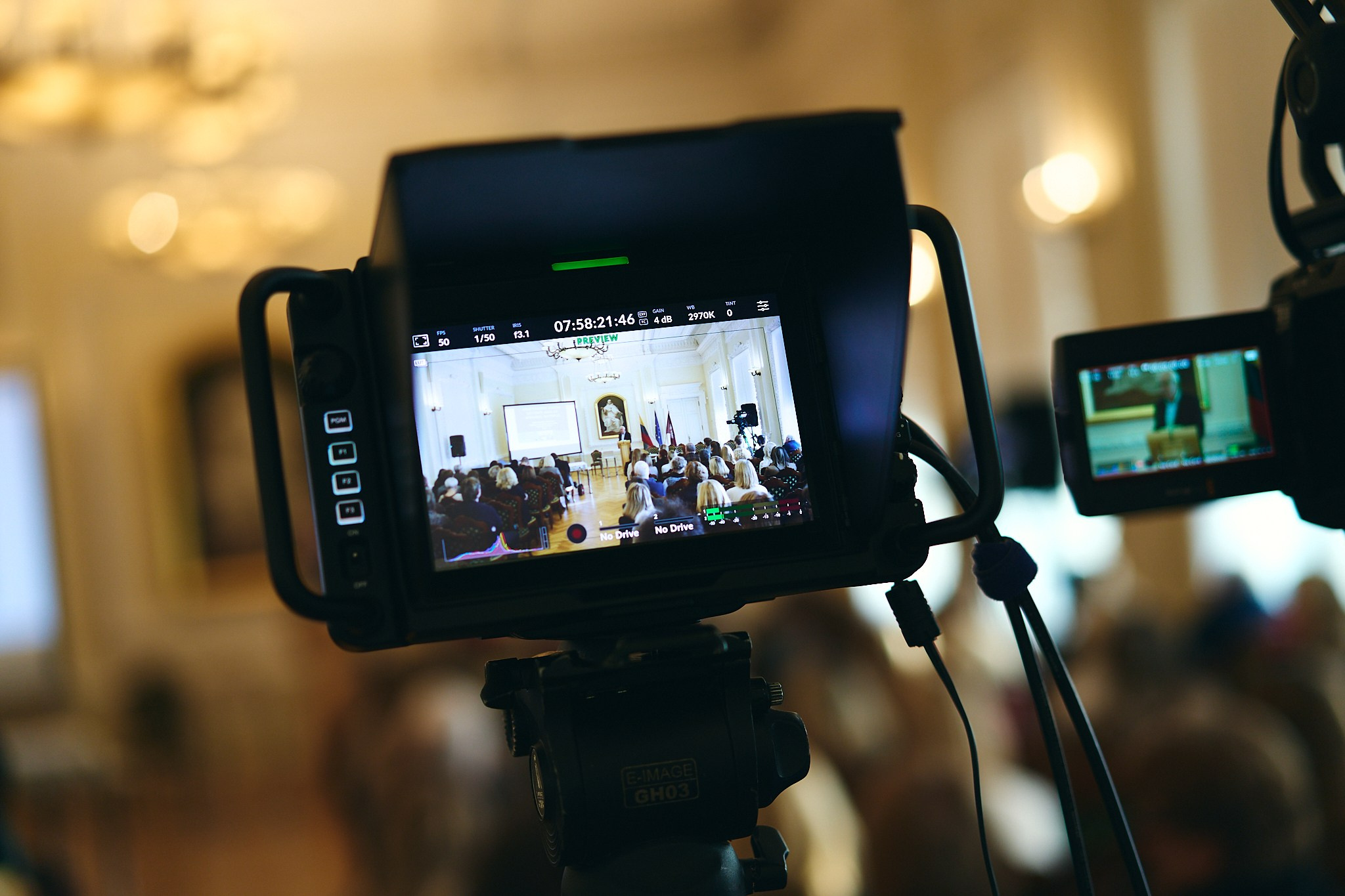 Lithuanian Geographical Society. Photographer in Vilnius