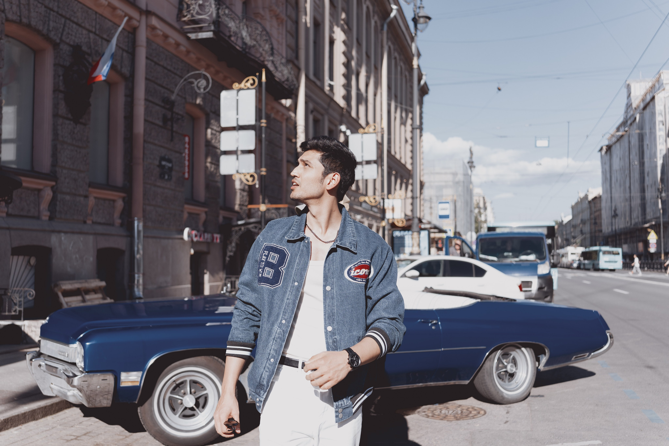 Съемки клипа. Портретный фотограф в Санкт-Петербурге Филатов Максим