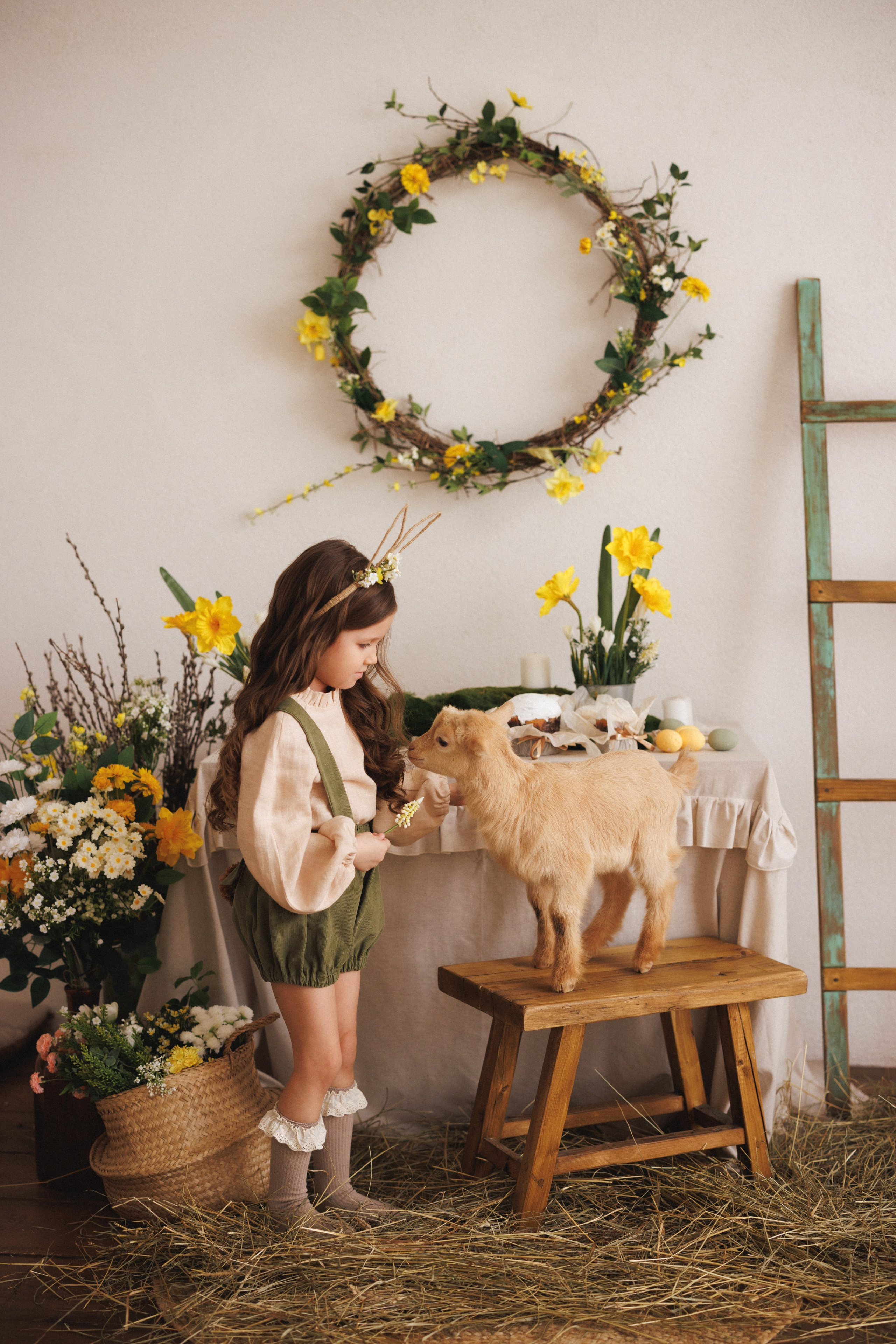 Пасхальная фотосессия в фотостудии «Mestone». Семейный и детский фотограф в Краснодаре Анна Трашкова