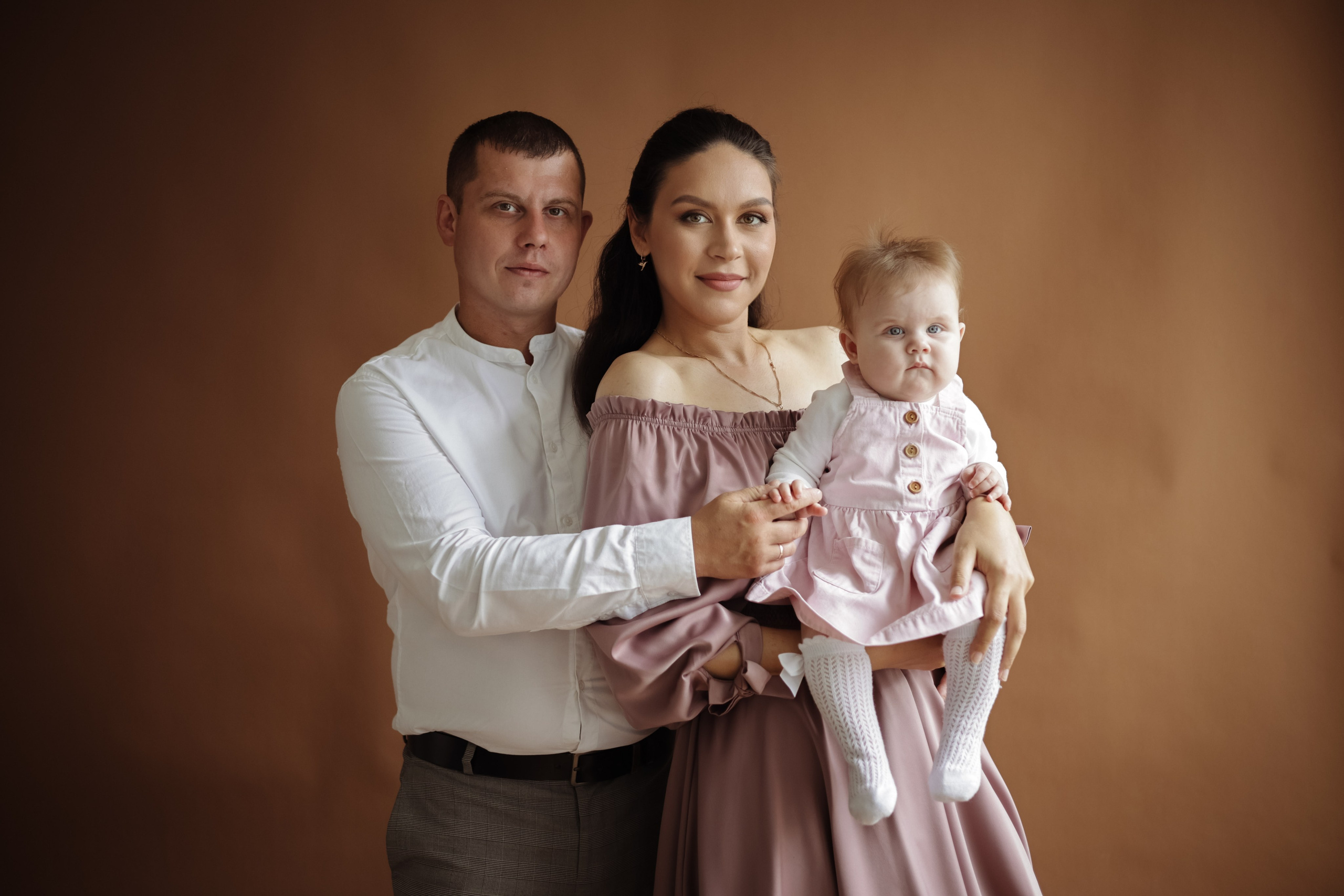 Семейная фотосессия (студия). Фотограф г. Казань