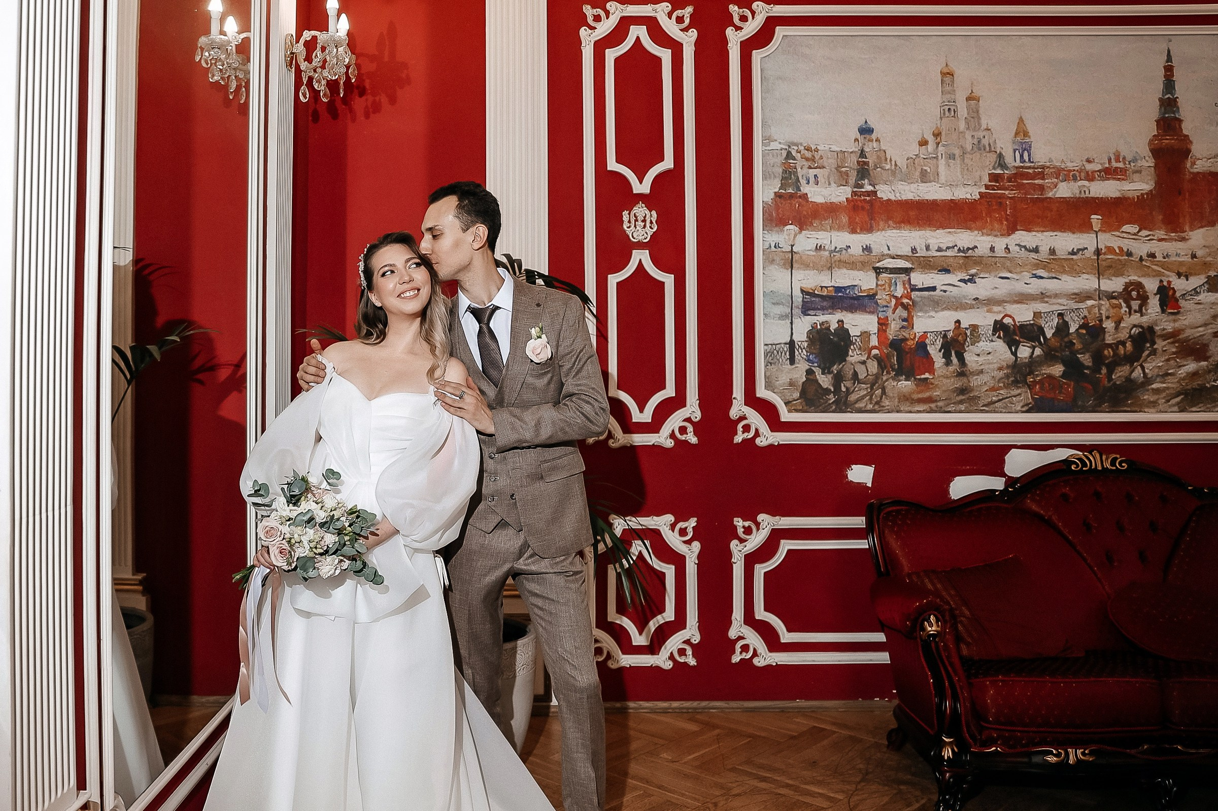 Евгения и Георгий. Свадебный фотограф в Москве Наталья Чабан