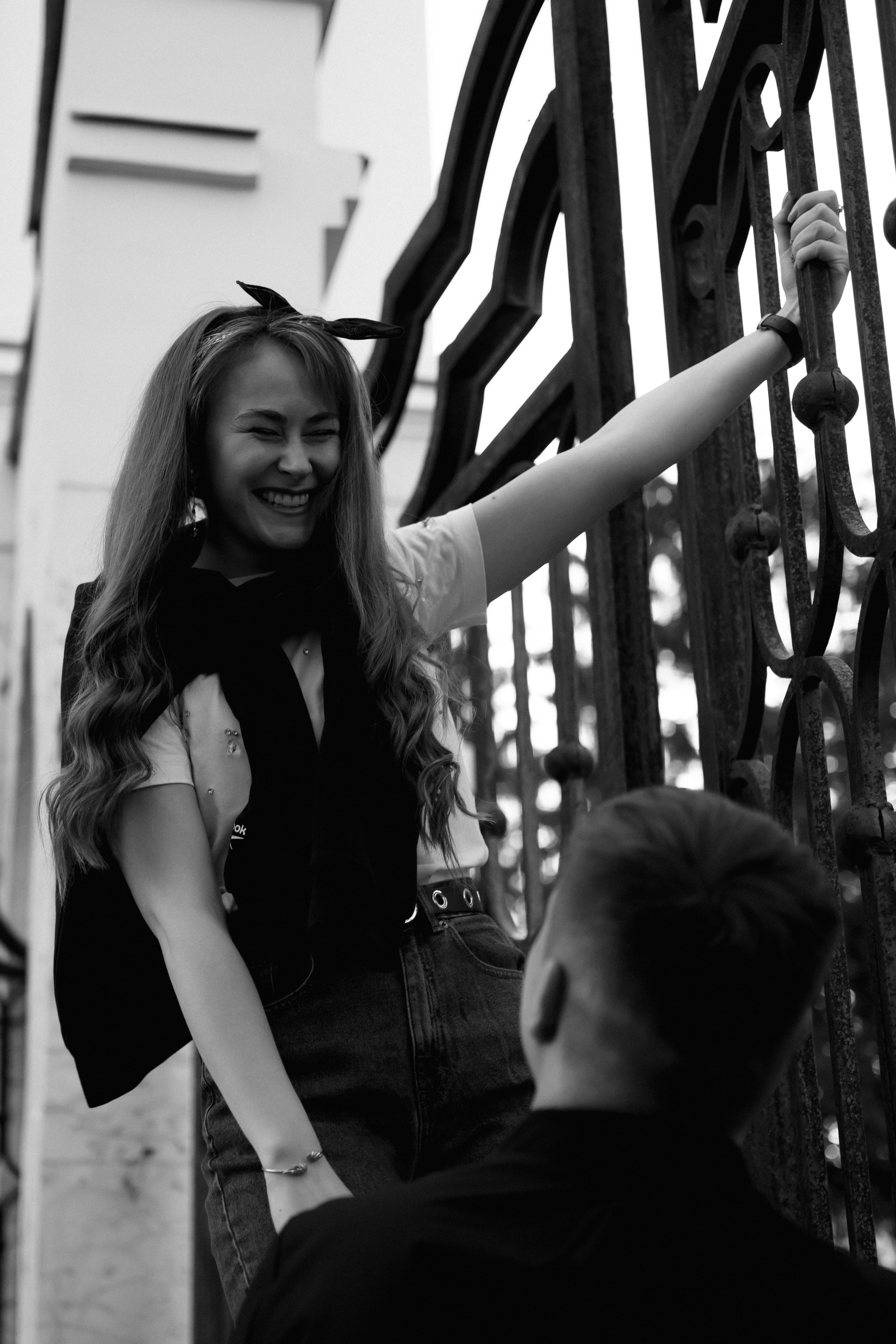 Парная уличная фотосессия в Архангельске. Портретный и свадебный фотограф в Архангельске Елизавета Стрекаловская