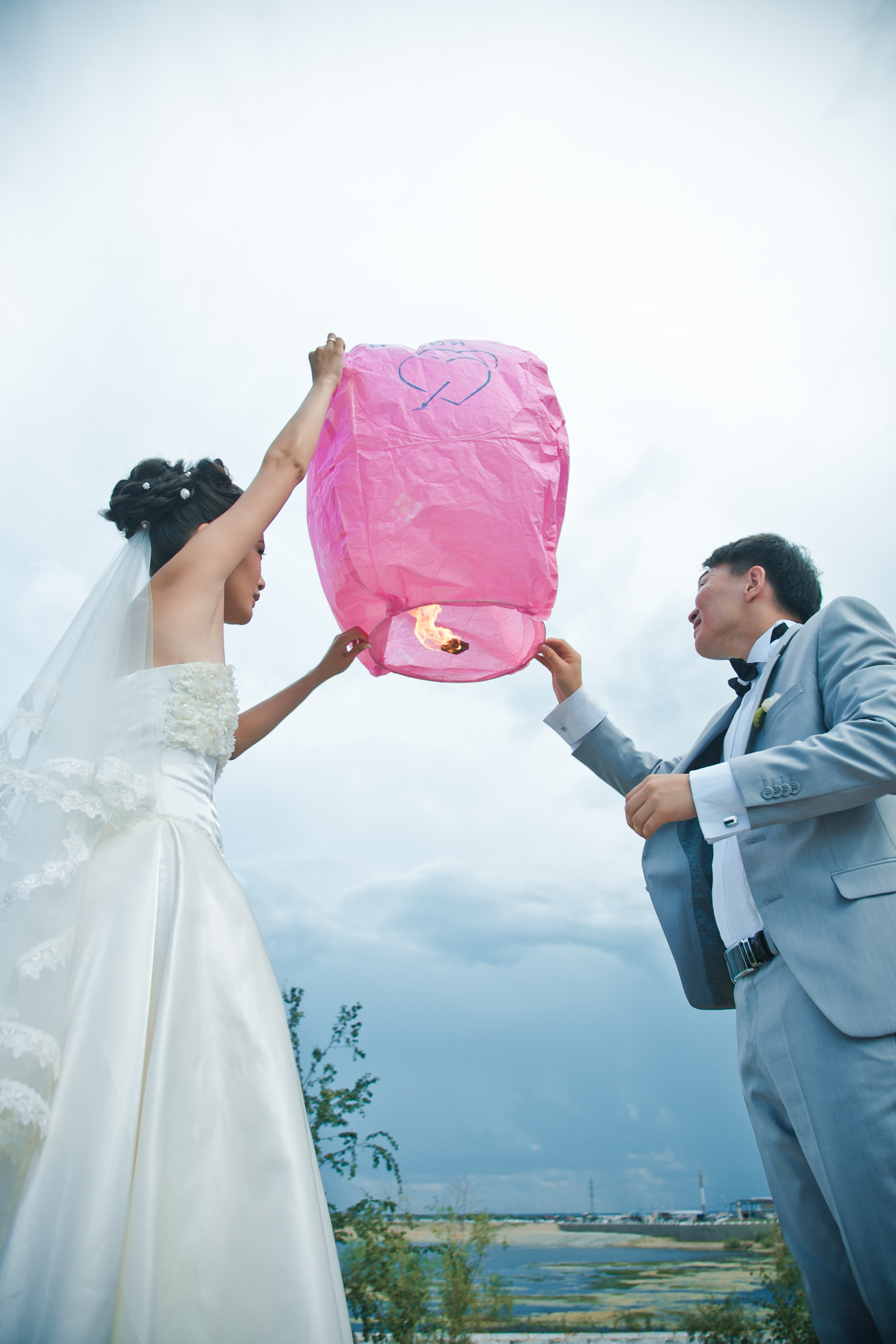 Летнее свадебное фото. Фотограф Надежда Куин, Якутск