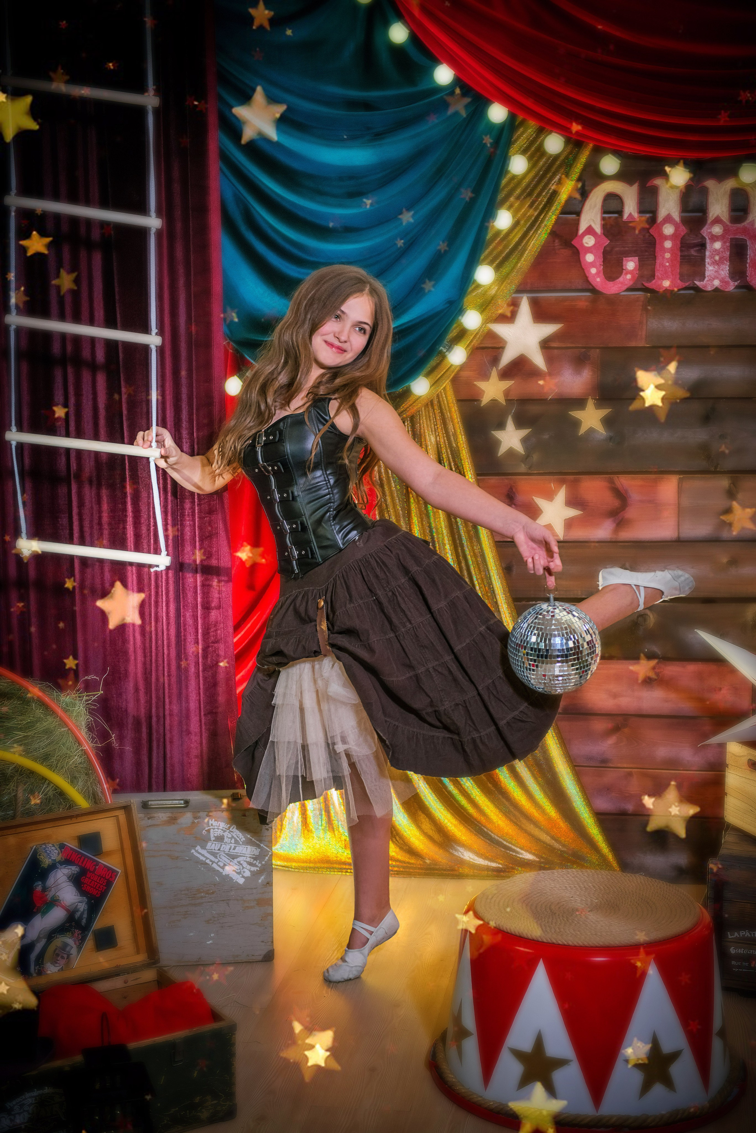 Цирк. Татьяна Гойда портретный и семейный фотограф Ленск. Выпускные альбомы