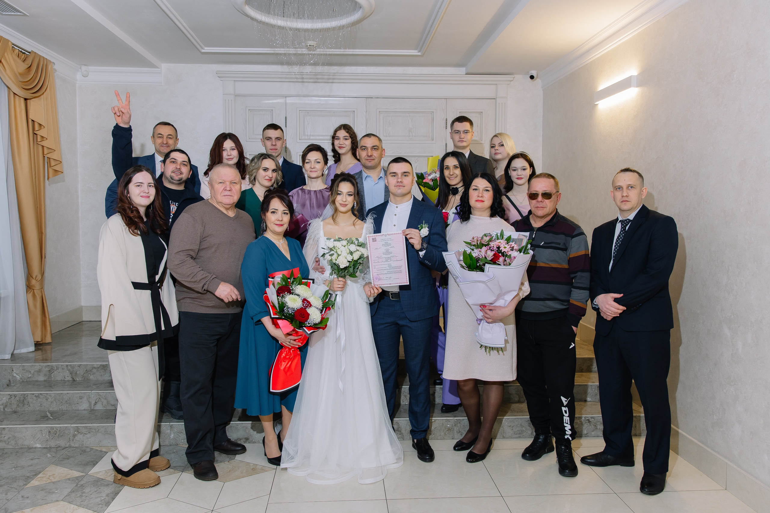 Загс Даниил & Анастасия. Свадебный фотограф в Новосибирске Лидия Александровна